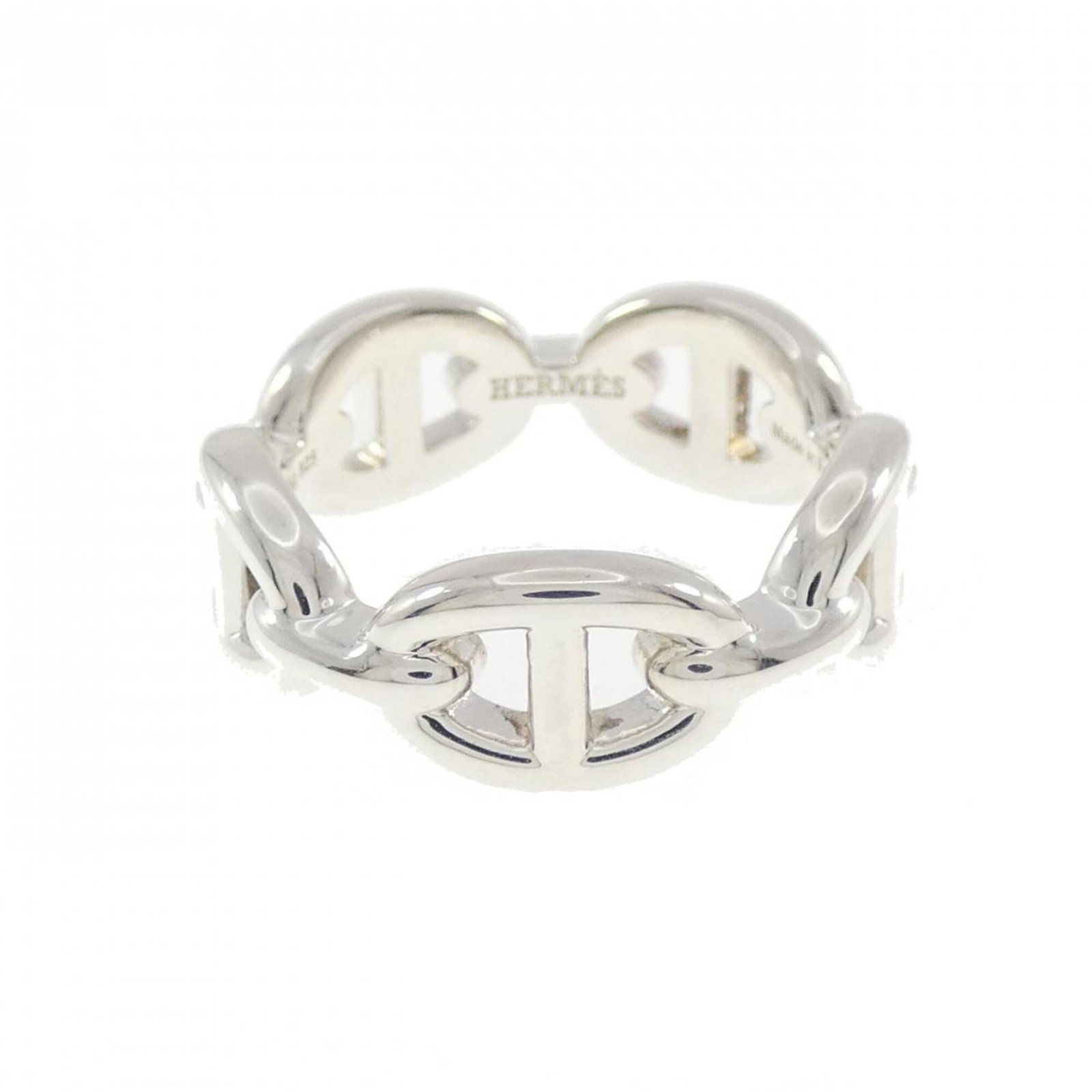 HERMES Band Ring Silver 925 - 2