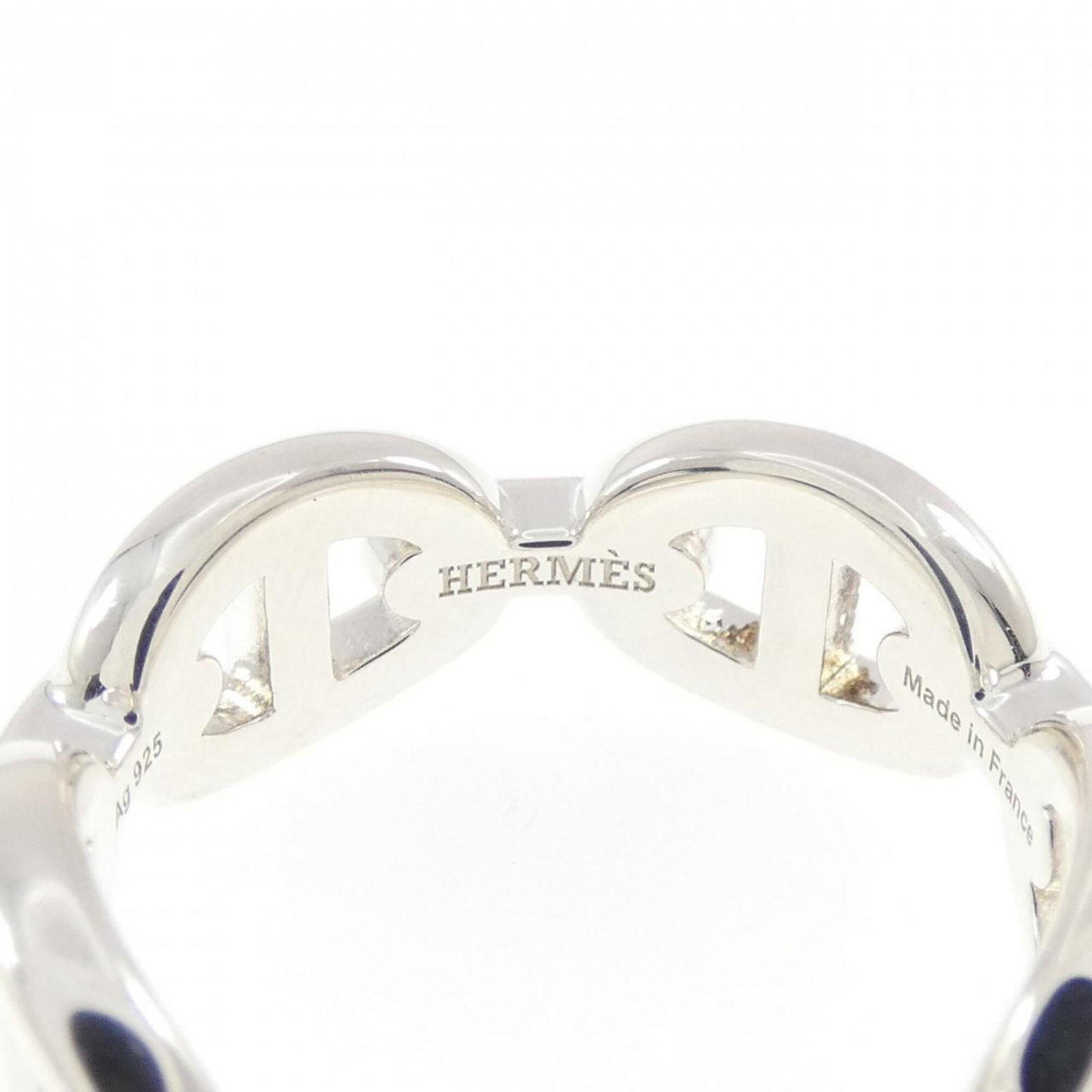 HERMES Band Ring Silver 925 - 3