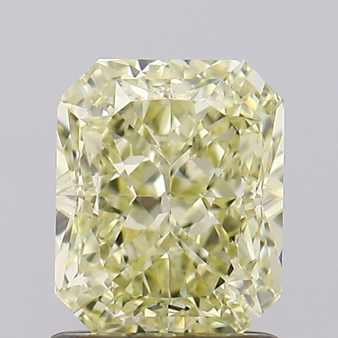 GIA Radiant 1.5ct Fancy Yellow VVS2 - Loose Natural Diamond: GIA Radiant 1.5ct Fancy Yellow VVS2 - Loose Natural Diamond GIA-certified Fancy Yellow VVS2 diamond with EX polish and VG symmetry. This 1.5ct natural diamond boasts a vibrant yellow hue and