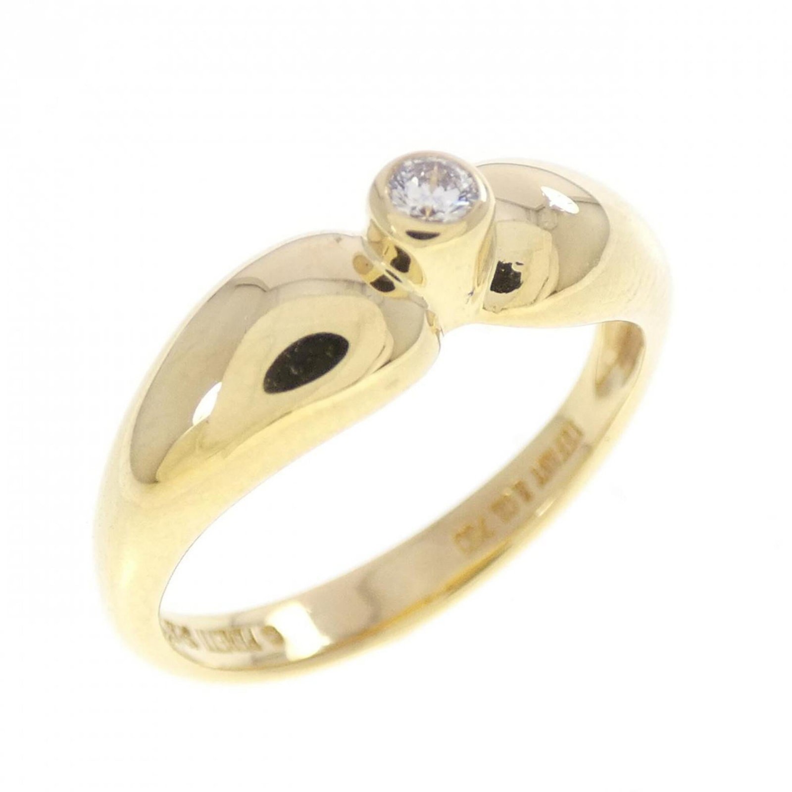 TIFFANY Yellow Gold (18K): TIFFANY Yellow Gold (18K) Yellow gold (18K) Tiffany necklace in excellent condition, featuring a subtle yellow gold tone and minor signs of wear. The item bears a signature, but we cannot verify the i