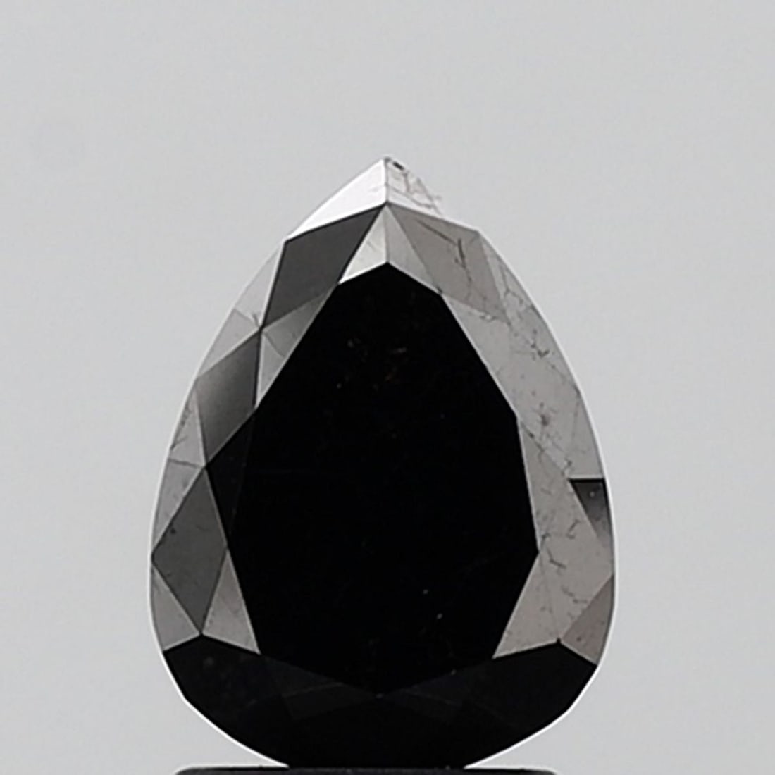 Pear 1.88ct Black VVS2 - Loose Natural Diamond: Pear 1.88ct Black VVS2 - Loose Natural Diamond Loose natural black diamond with a 1.88ct carat weight, VVS2 clarity, and EX polish, offering a unique and rare gemstone for those seeking a distinctive