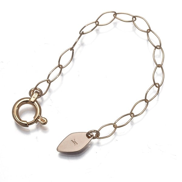 Vendome Chain Necklace Extender 5Cm 18K 750 Rose Gold: Vendome Chain Necklace Extender 5Cm 18K 750 Rose Gold The Vendome Chain Necklace Extender is a delicate 5cm rose gold chain extender, crafted from 18k gold with a purity of 750. Its slender 2.2mm widt