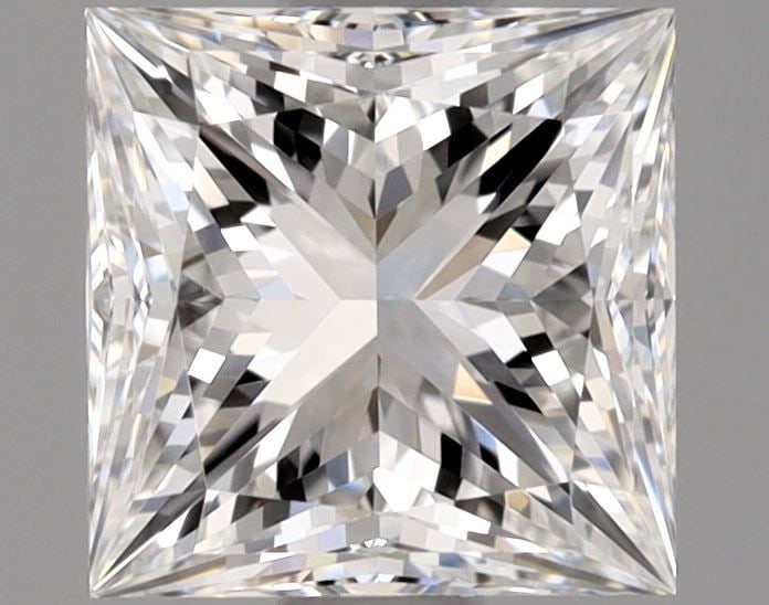 GIA Princess 0.9ct F VVS2 - Loose Natural Diamond: GIA Princess 0.9ct F VVS2 - Loose Natural Diamond GIA Princess 0.9ct F VVS2 - Loose Natural DiamondThis exquisite 0.9ct F color, VVS2 clarity, EX polish, and EX symmetry diamond is certified by the