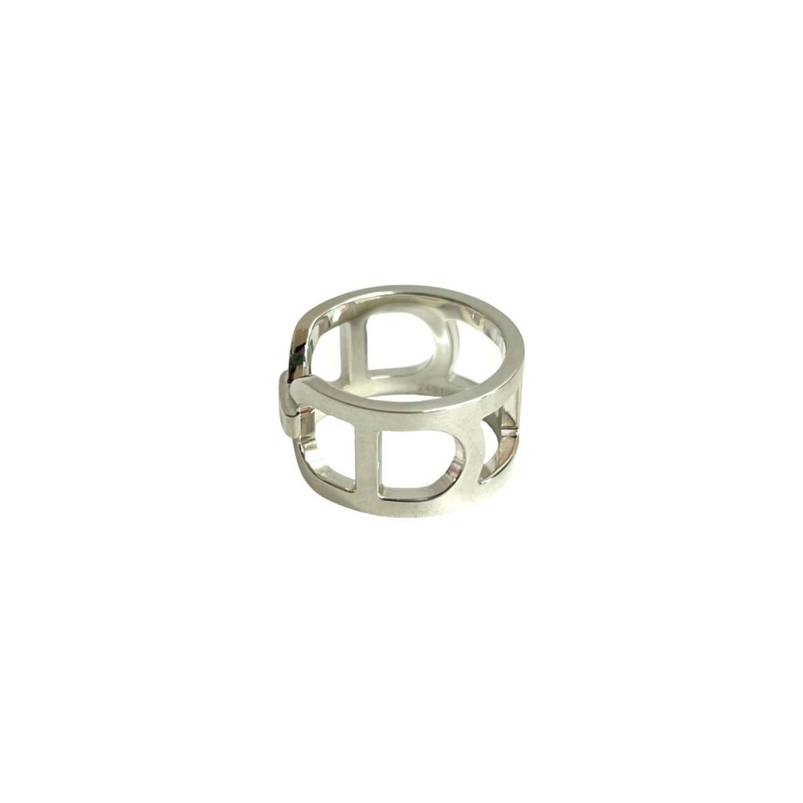 HERMES Band Ring Silver 925 - 3