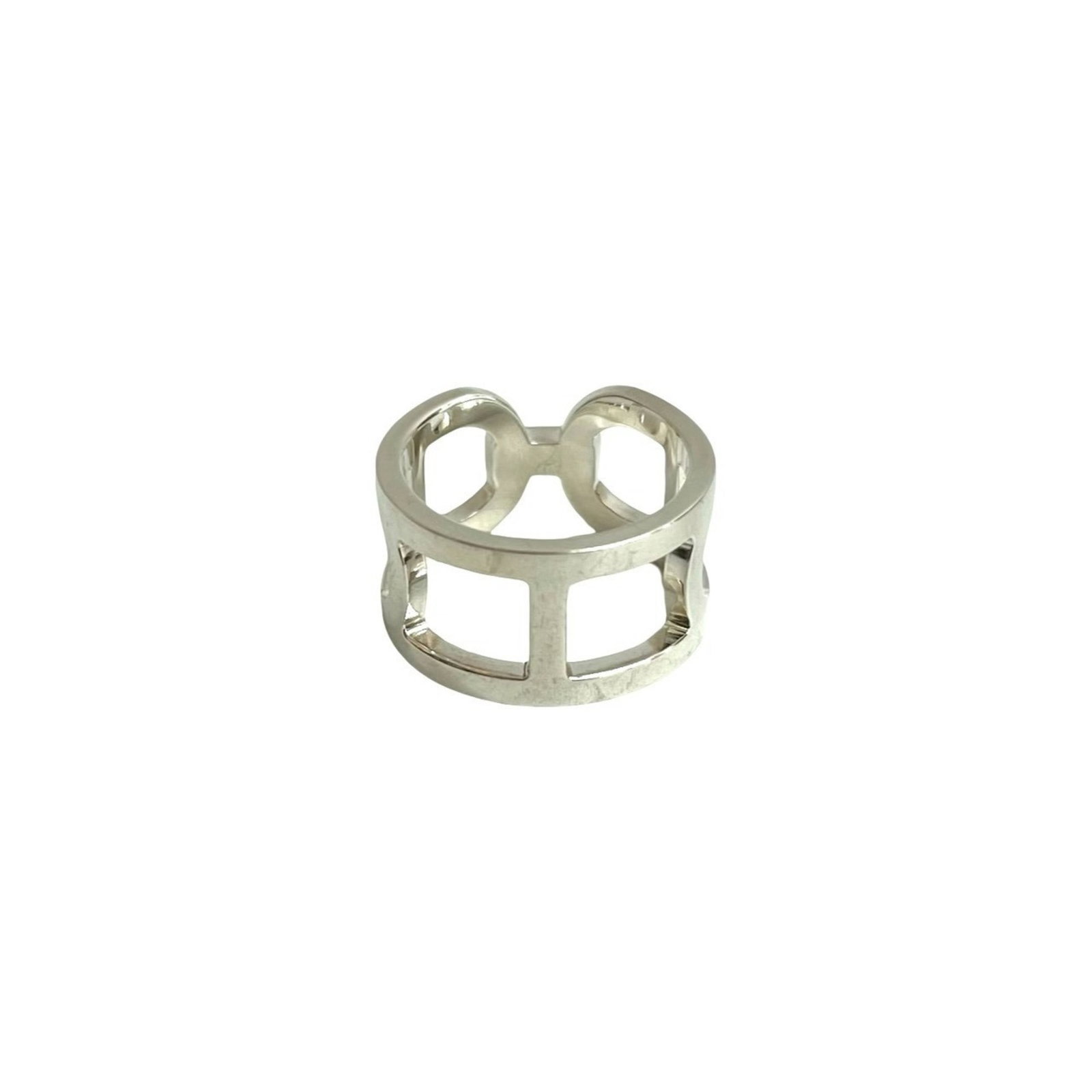 HERMES Band Ring Silver 925 - 6