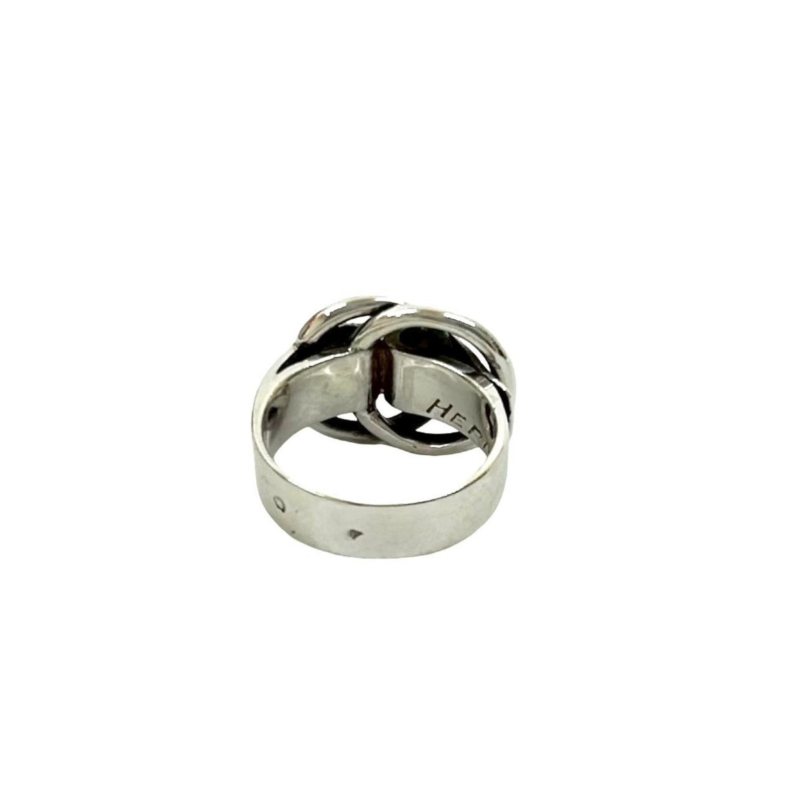 HERMES Band Ring Silver 925 - 6
