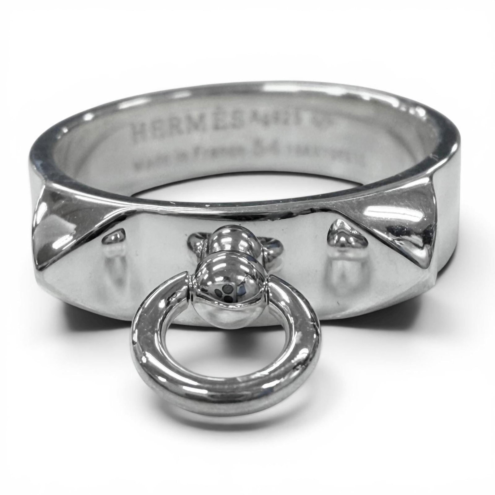 HERMES Band Ring Silver 925 - 2