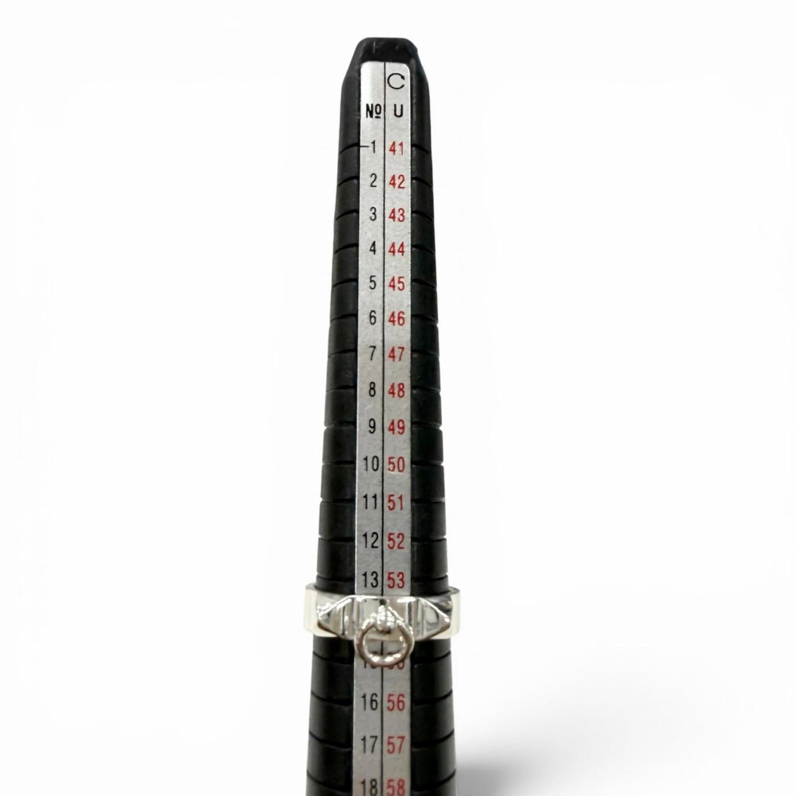 HERMES Band Ring Silver 925 - 7