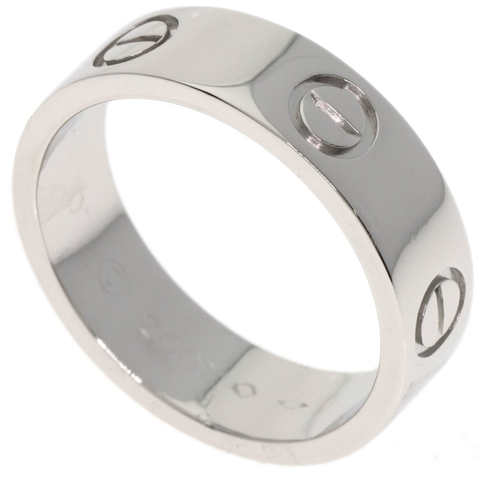 CARTIER Band Ring Platinum 950: CARTIER Band Ring Platinum 950 Platinum 950 Cartier band ring in excellent condition, featuring a 6.5 US size and 5.5mm width, with a weight of 9g. The ring bears minor signs of wear, including small