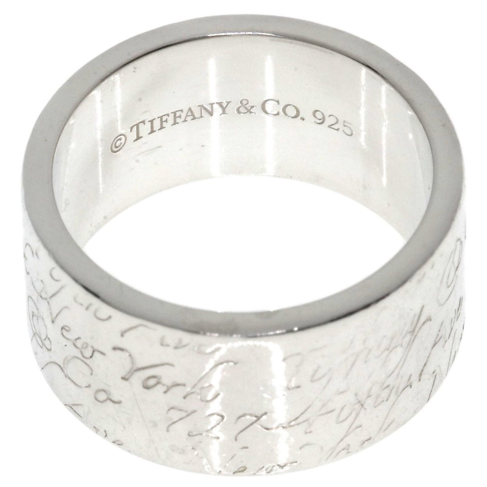 TIFFANY Band Ring Silver - 4