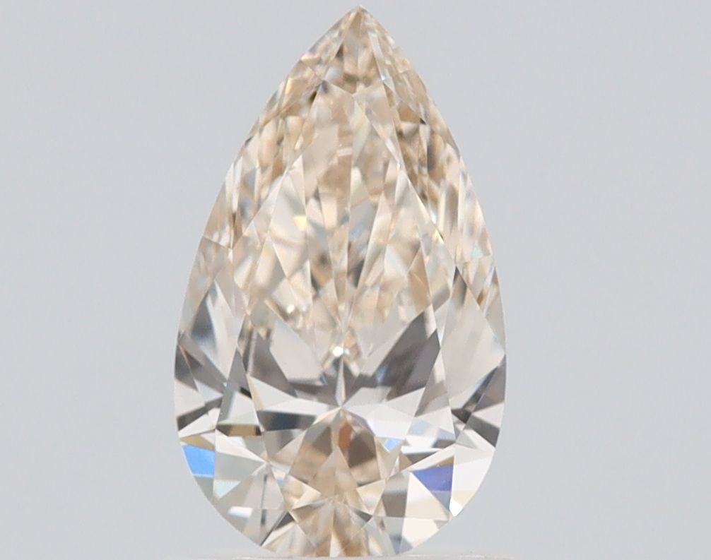 IGI Pear 1.01ct K VVS2 - Loose Natural Diamond: IGI Pear 1.01ct K VVS2 - Loose Natural Diamond 1.01ct IGI certified K VVS2 graded natural pear diamond with EX polish and symmetry, boasting exceptional clarity and cut quality. This loose natural