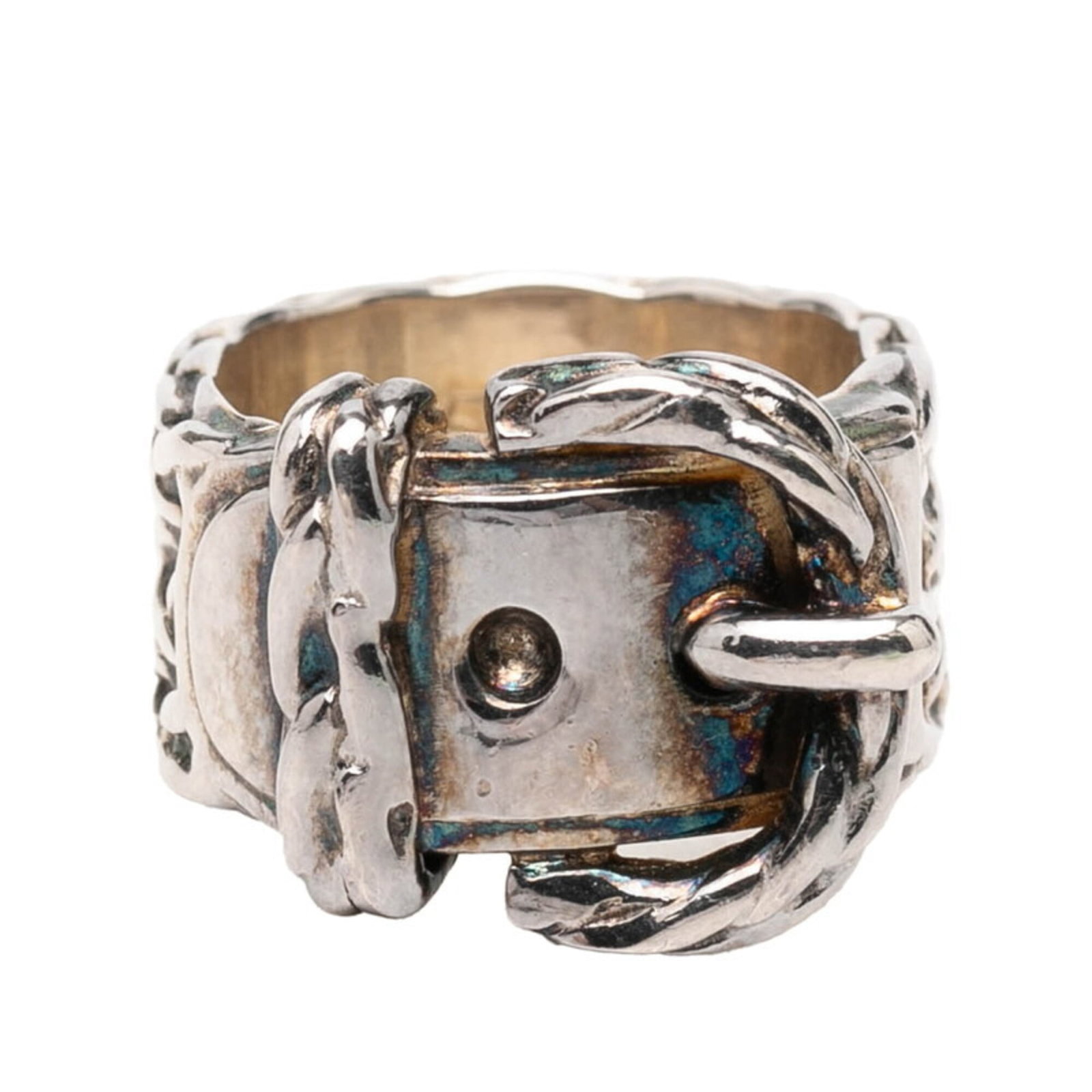 HERMES Band Ring Silver Silver 925 (1 of 4)