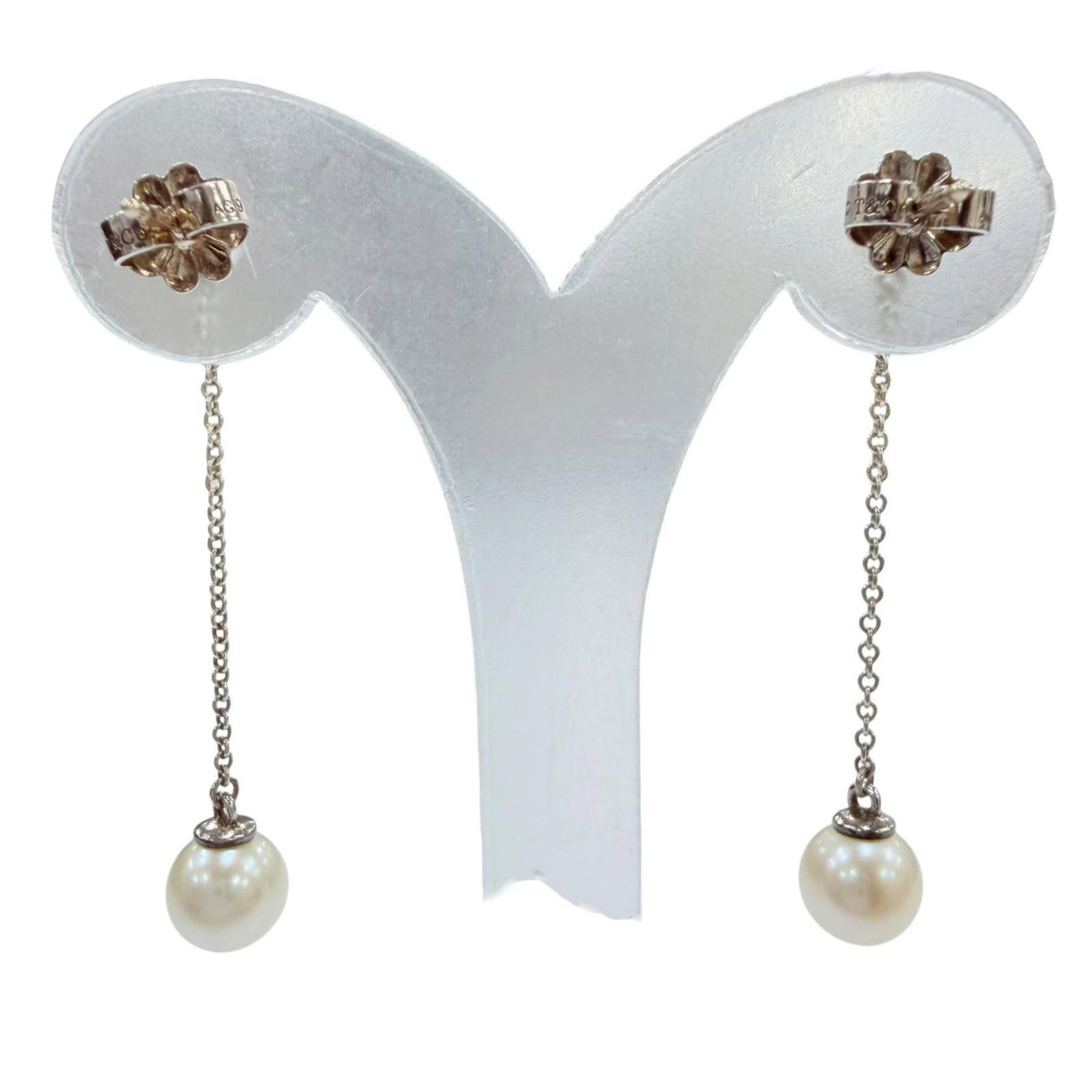 TIFFANY Stud Earrings Silver 925 - 4