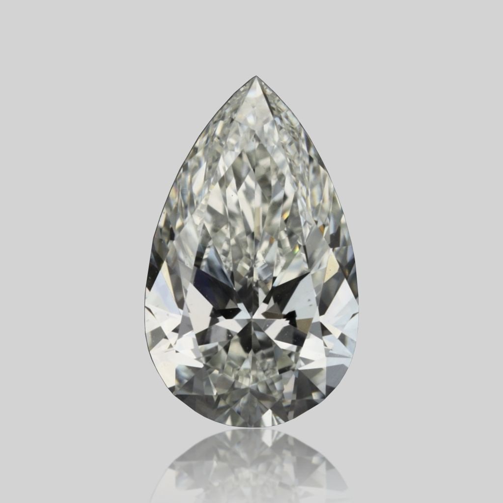 GIA Pear 0.4ct I VVS2 - Loose Natural Diamond: GIA Pear 0.4ct I VVS2 - Loose Natural Diamond GIA-certified, this 0.4-carat pear-shaped diamond boasts an exceptional VVS2 clarity grade and an EX polish, making it a standout among its peers. Its I