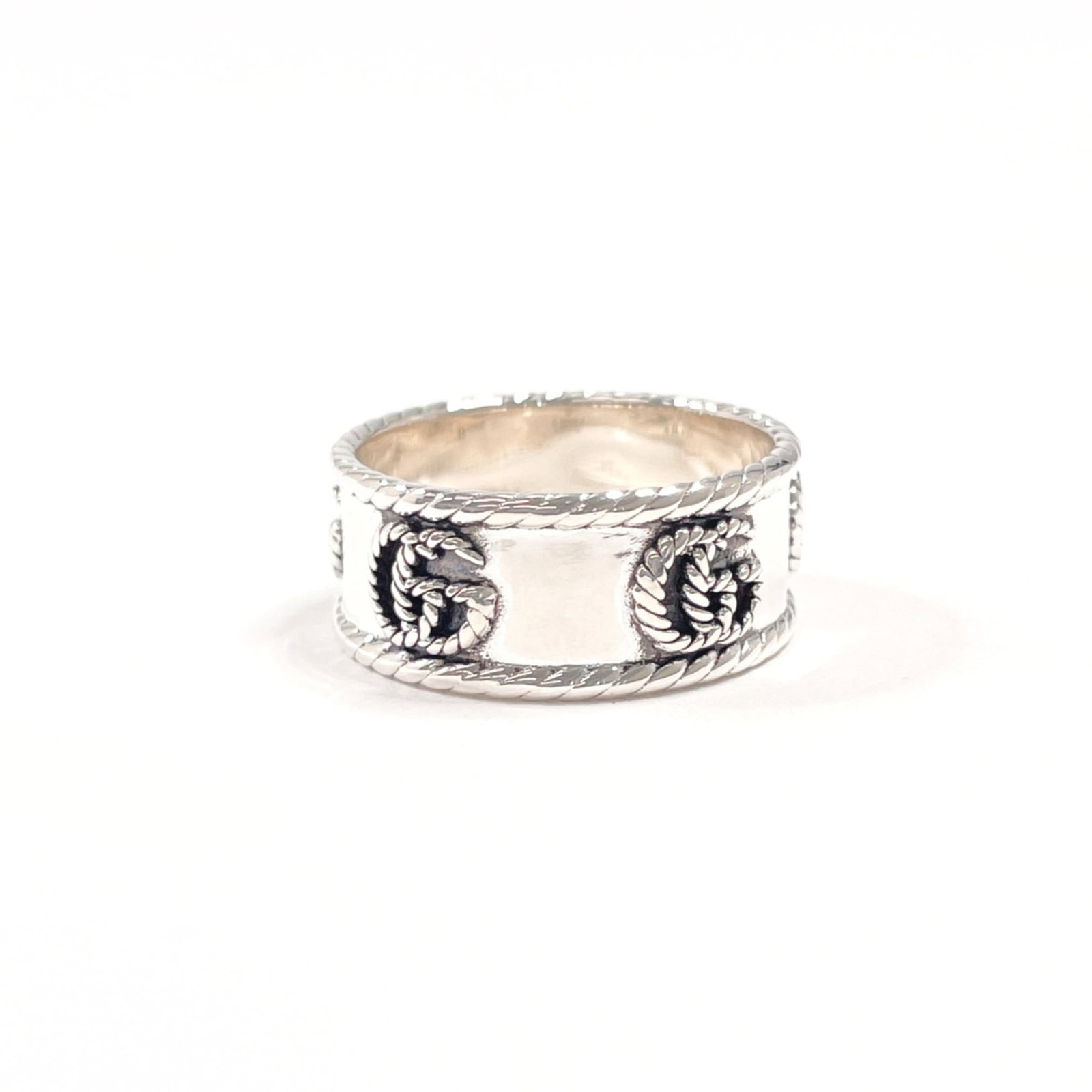 GUCCI Band Ring Silver 925 - 2