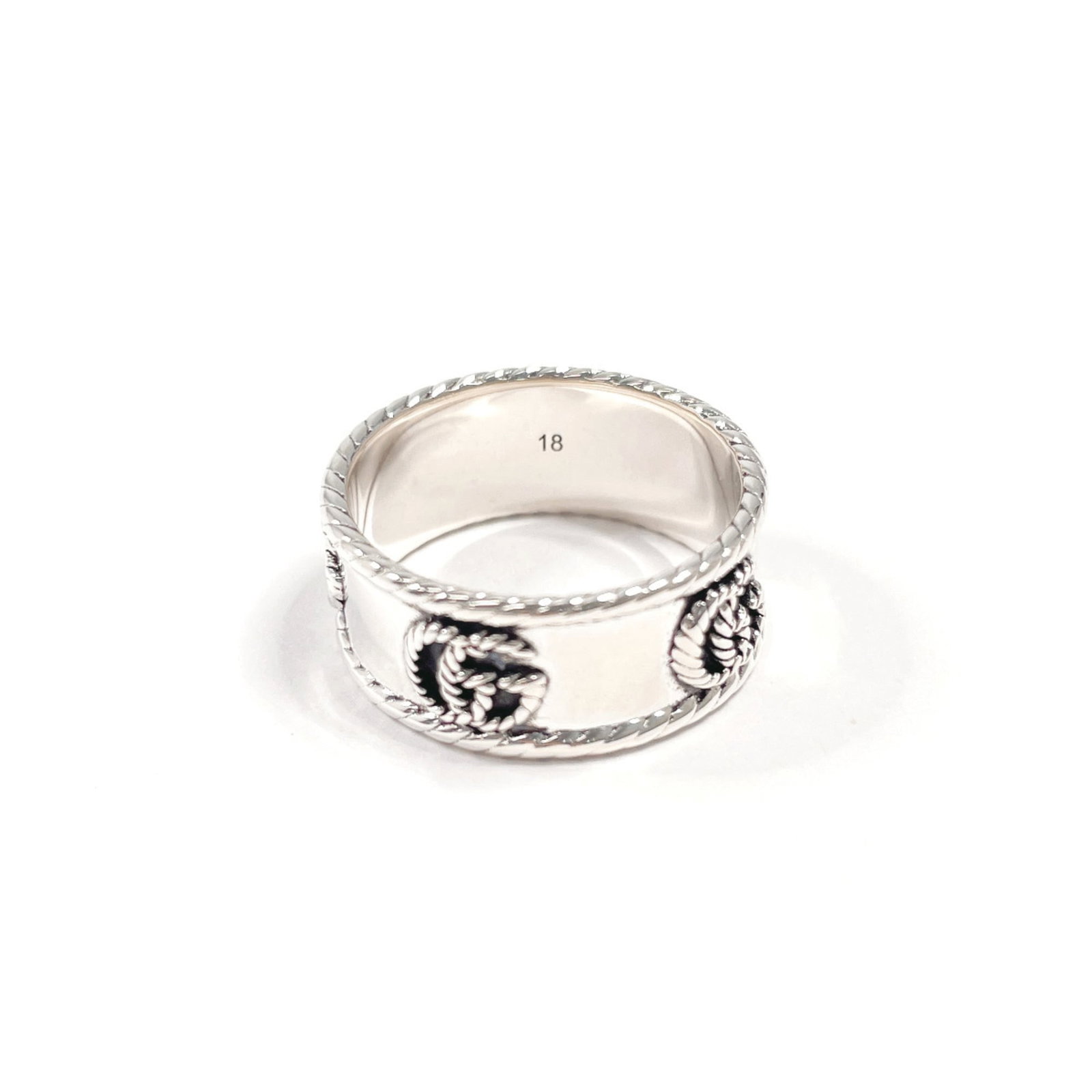 GUCCI Band Ring Silver 925 - 5