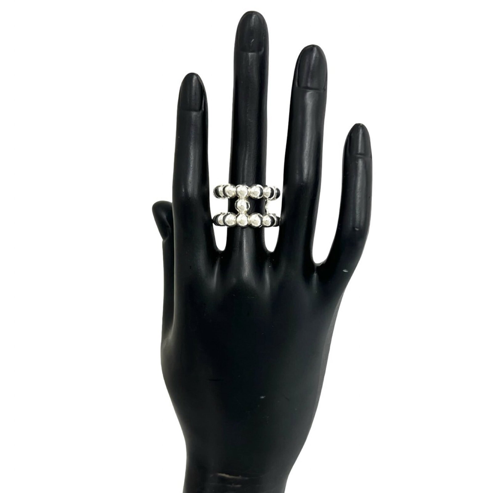HERMES Band Ring Silver 925 - 2