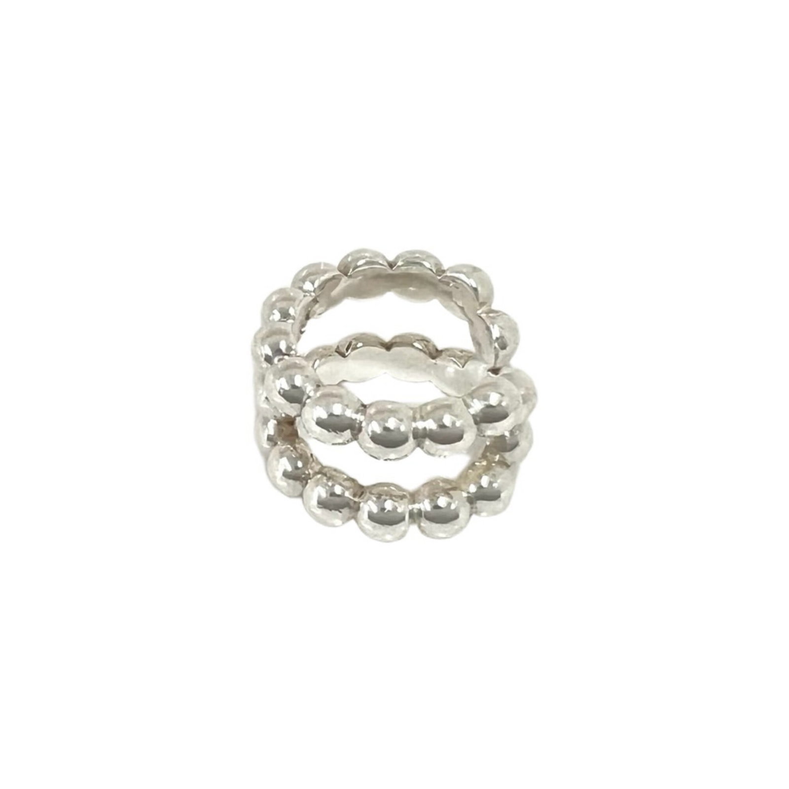 HERMES Band Ring Silver 925 - 4