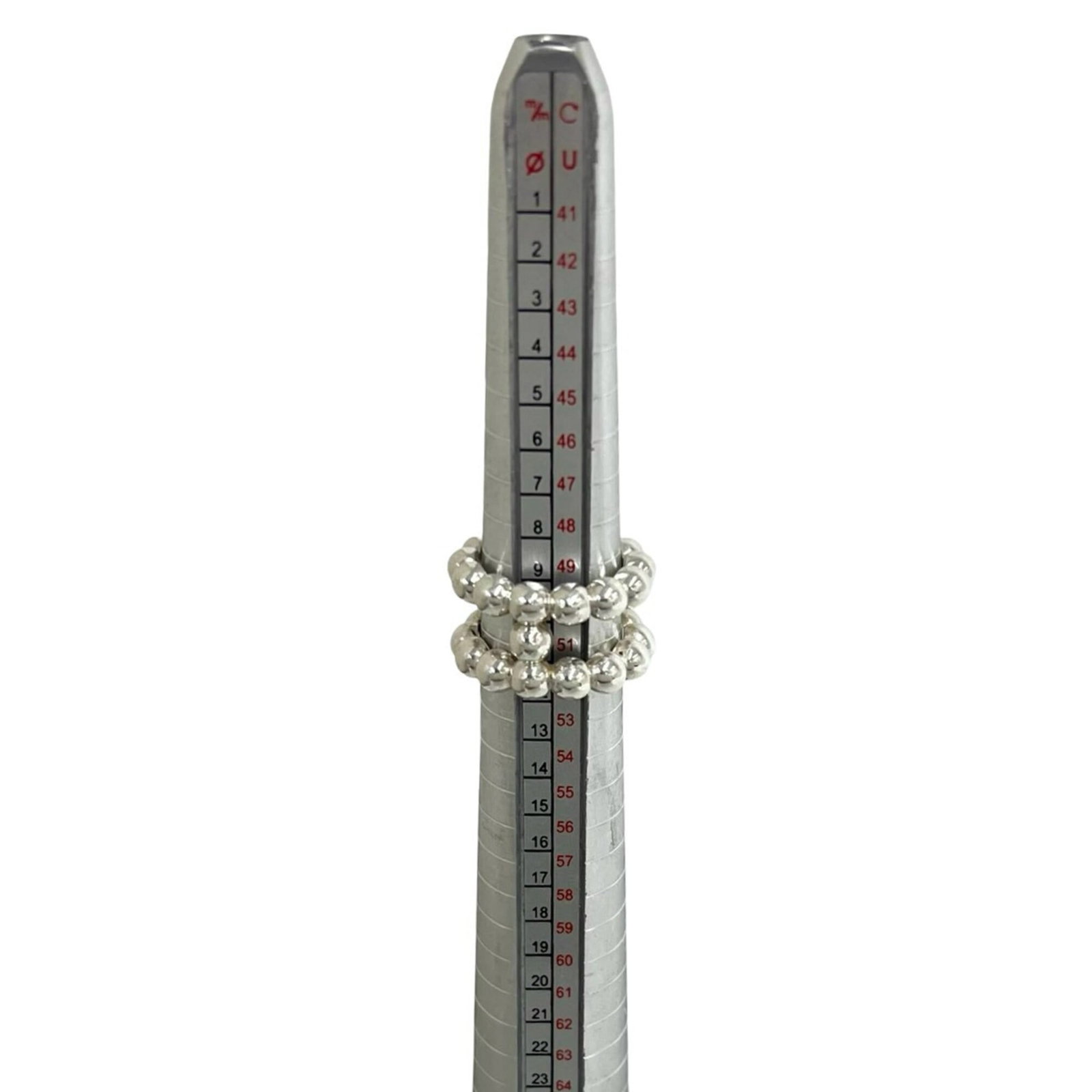 HERMES Band Ring Silver 925 - 7