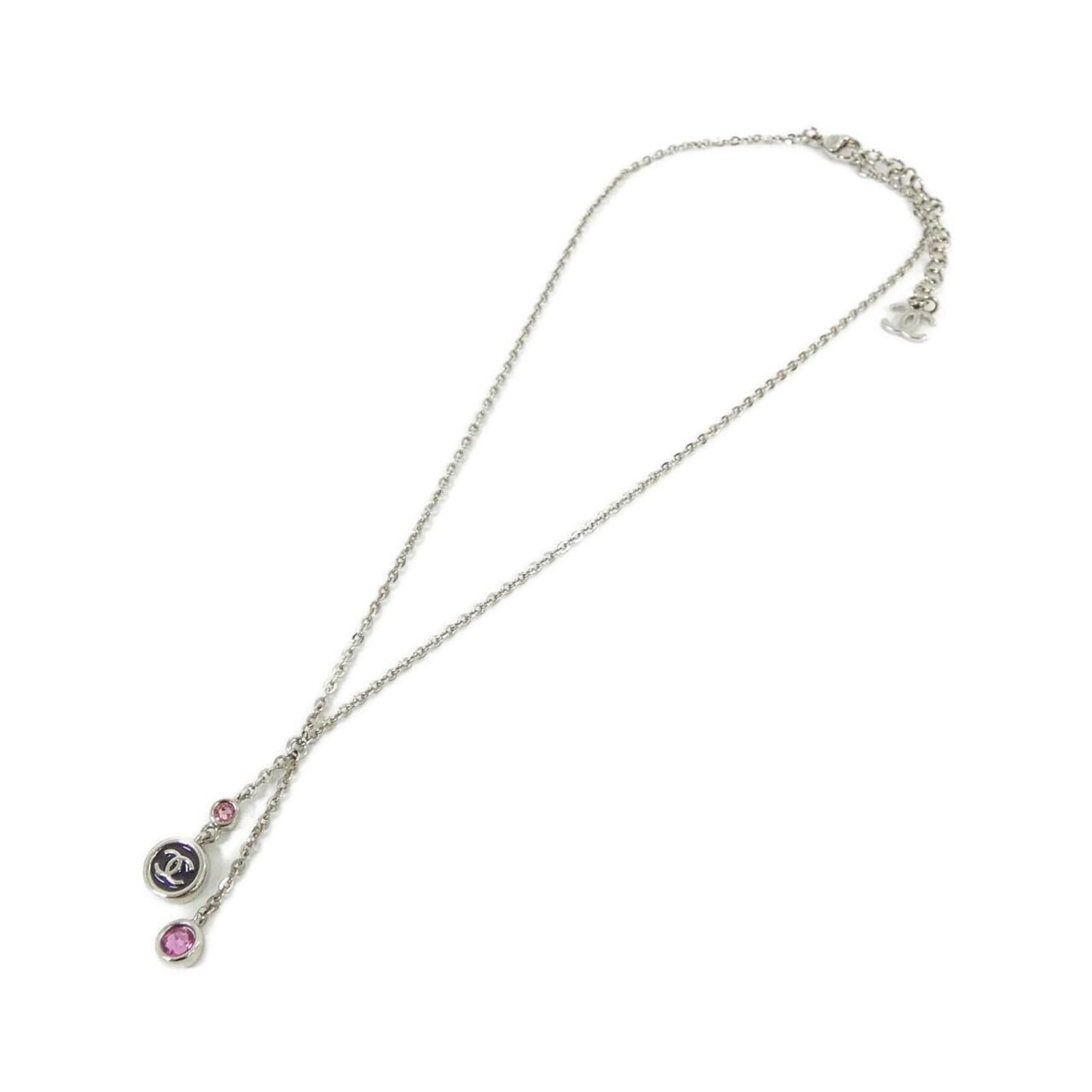 CHANEL Silver Black Pink - 2