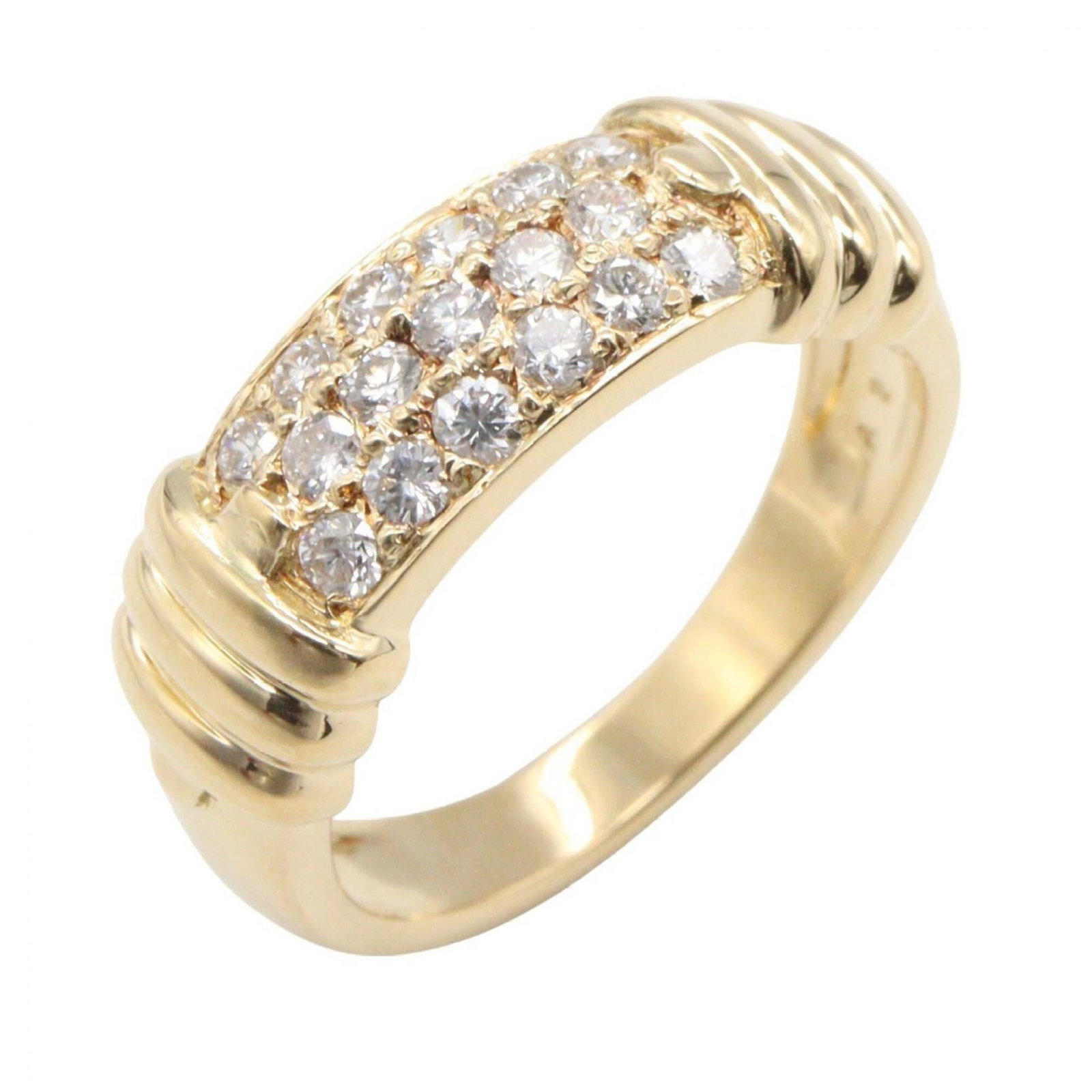 VAN CLEEF & ARPELS Band Ring Yellow Gold (18K): VAN CLEEF & ARPELS Band Ring Yellow Gold (18K) Yellow gold (18K) band ring from Van Cleef & Arpels, featuring a clear design in a classic style. This 18K yellow gold band ring is in like new