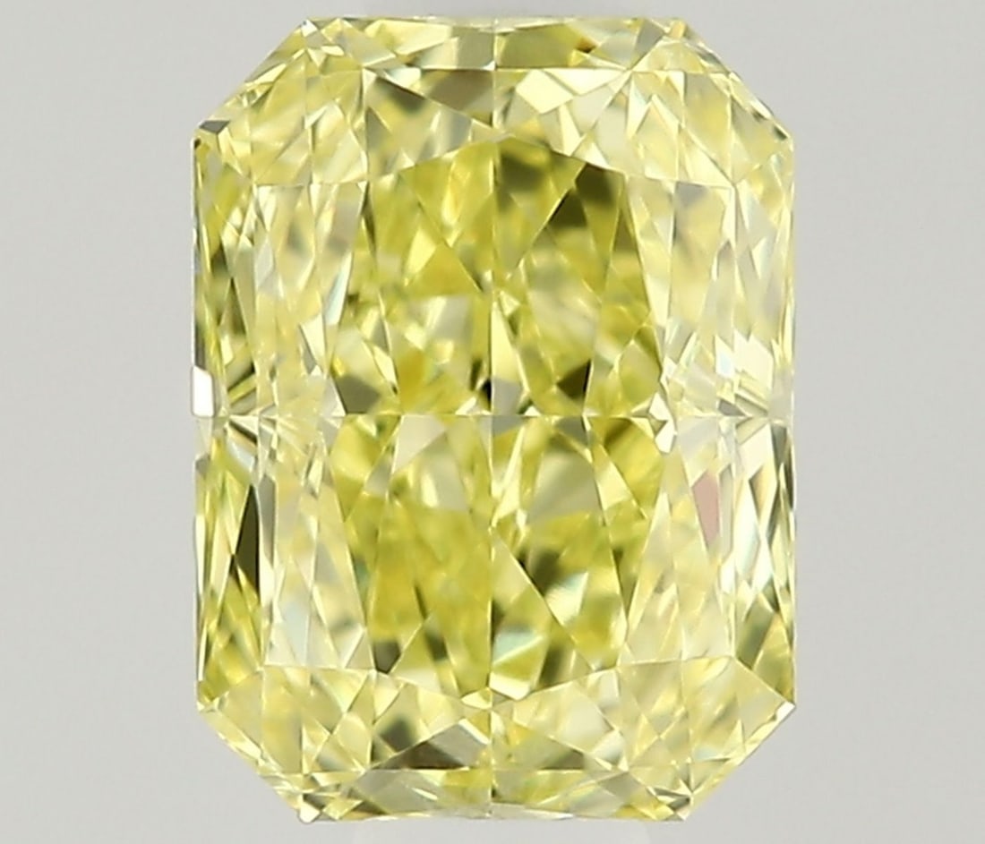 Radiant 0.35ct Fancy Yellow IF - Loose Natural Diamond: Radiant 0.35ct Fancy Yellow IF - Loose Natural Diamond The 0.35ct Fancy Yellow IF diamond boasts exceptional color and clarity, with a vibrant Fancy Yellow hue and an impressive IF clarity grade. Its