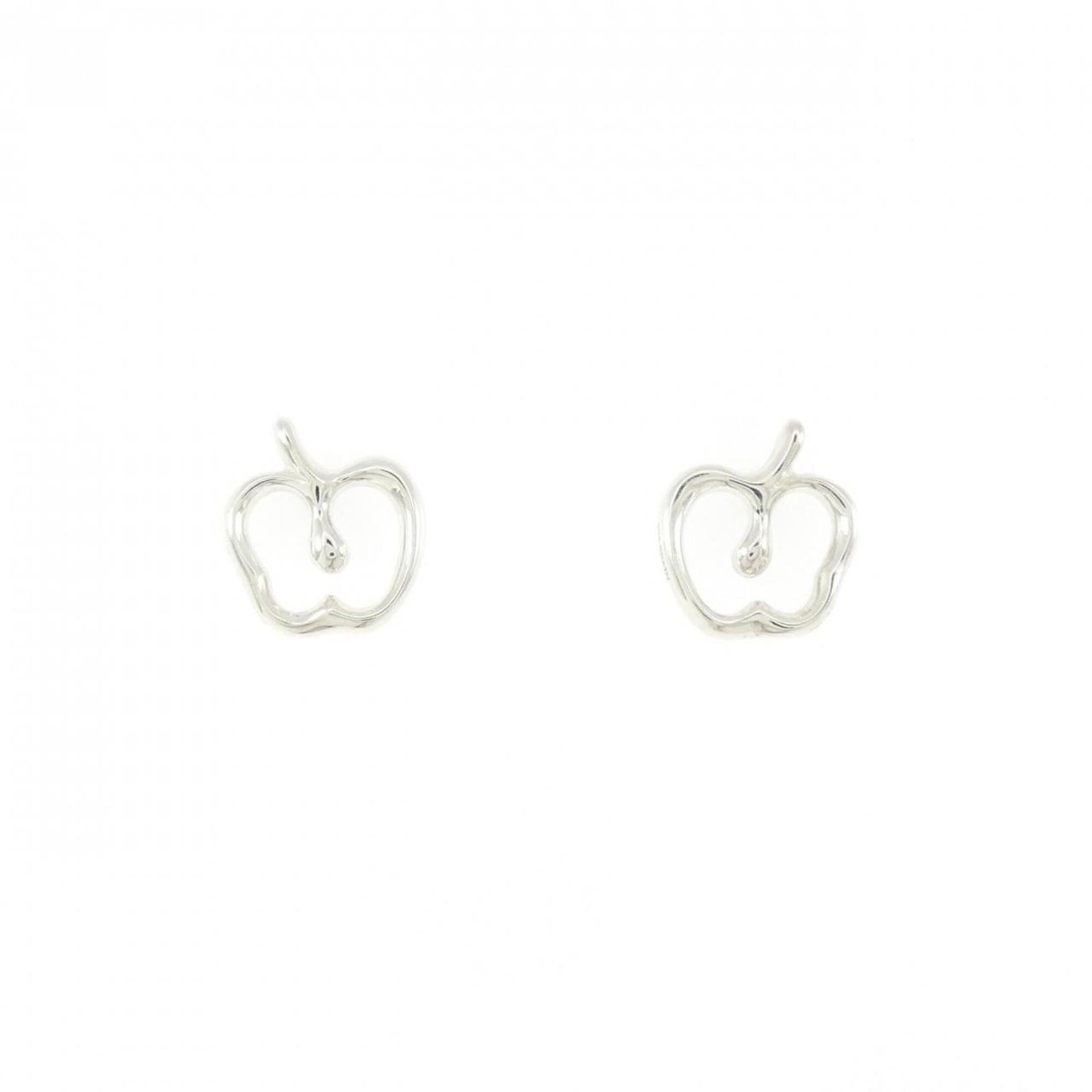 TIFFANY Stud Earrings Silver 925