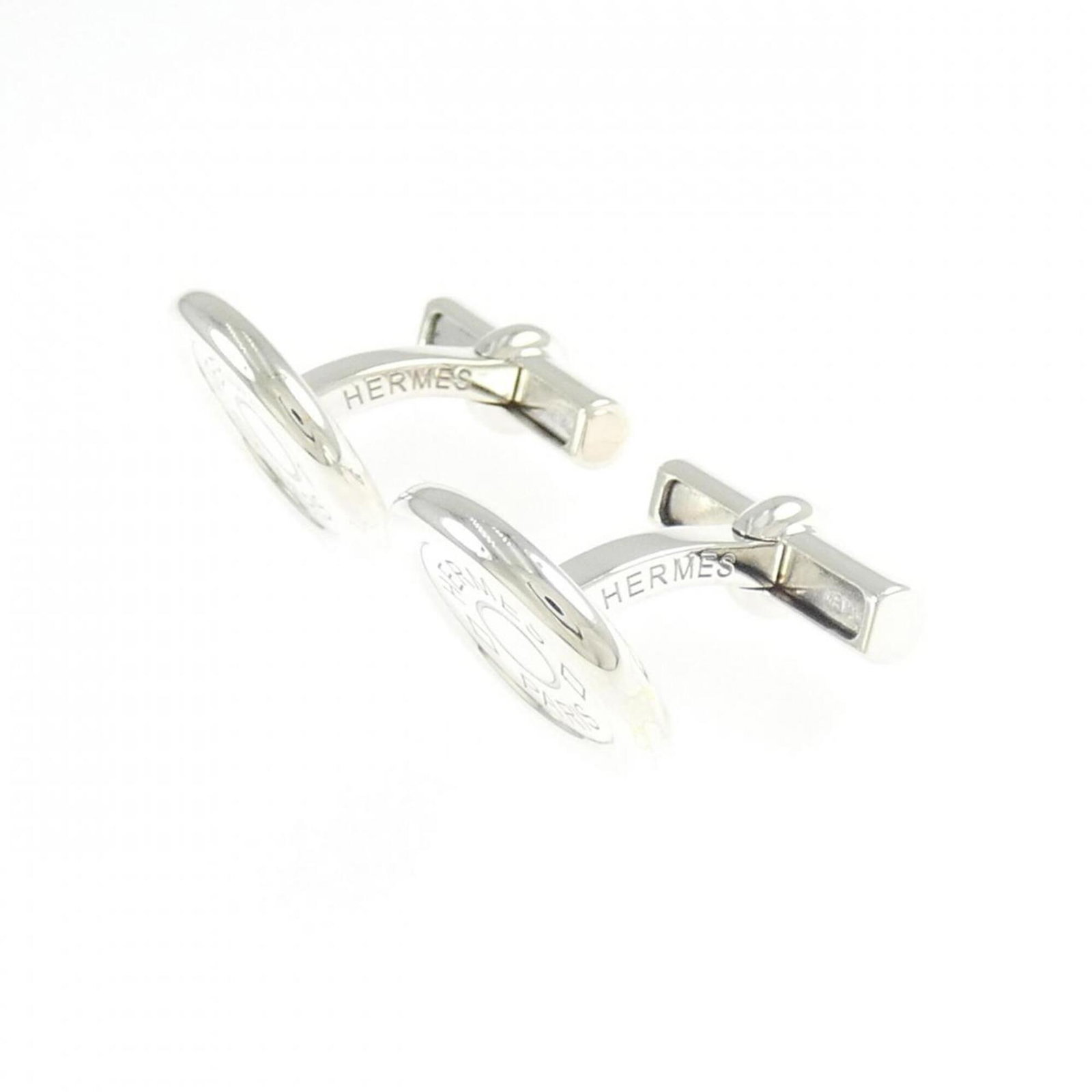 HERMES Cufflinks Silver 925 - 2