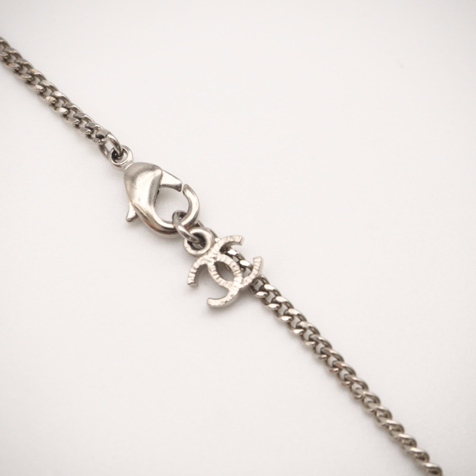 CHANEL Silver Necklace - 10