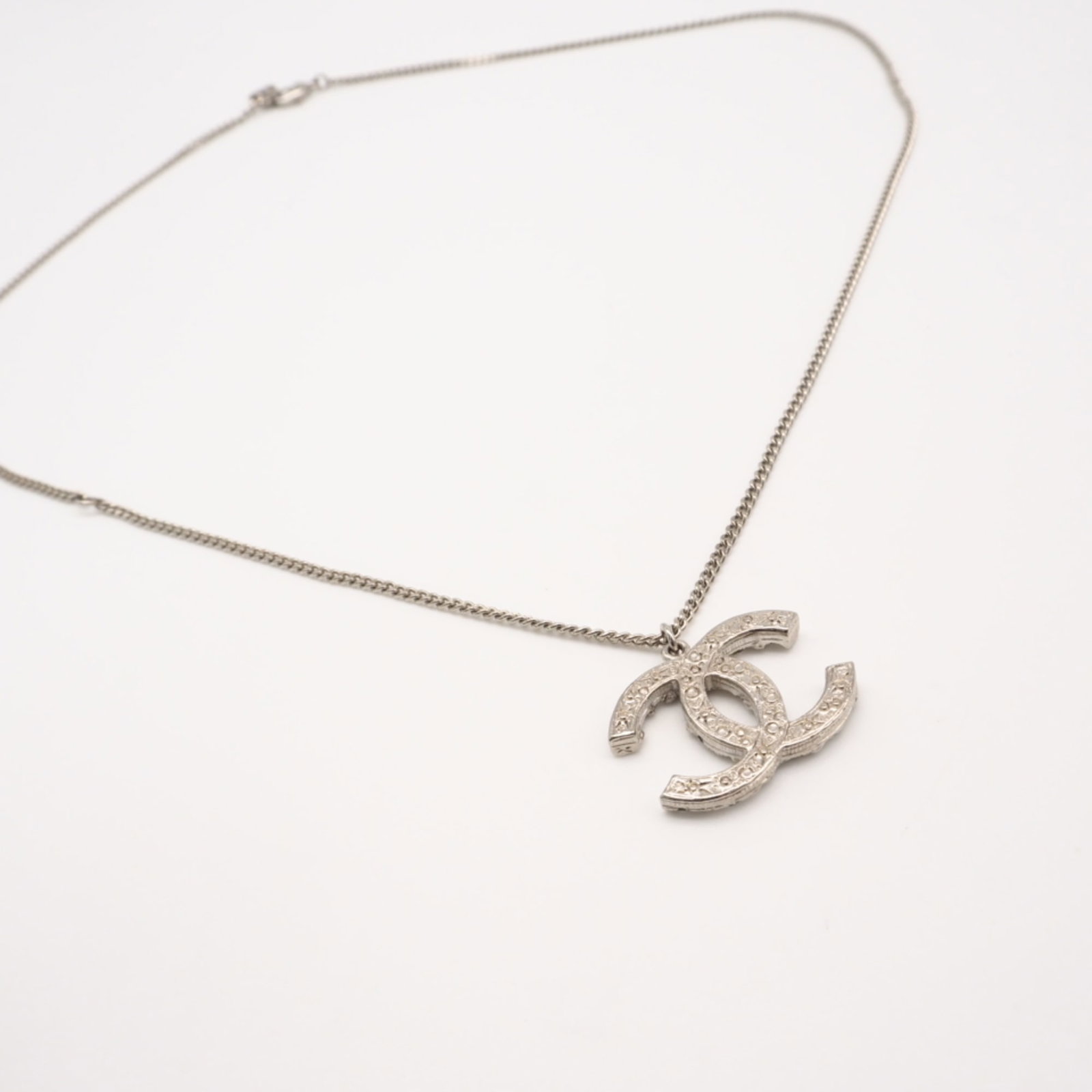 CHANEL Silver Necklace - 2