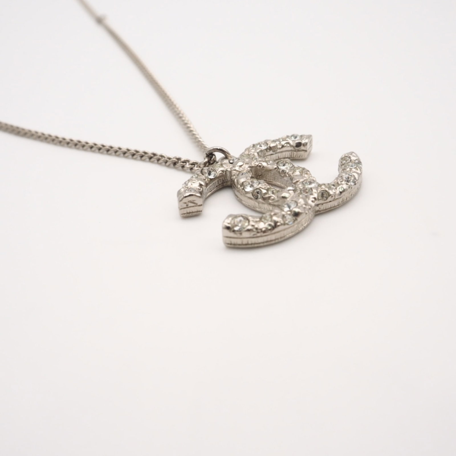 CHANEL Silver Necklace - 3