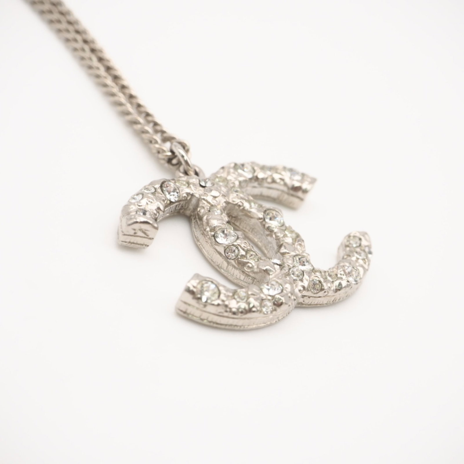 CHANEL Silver Necklace - 6