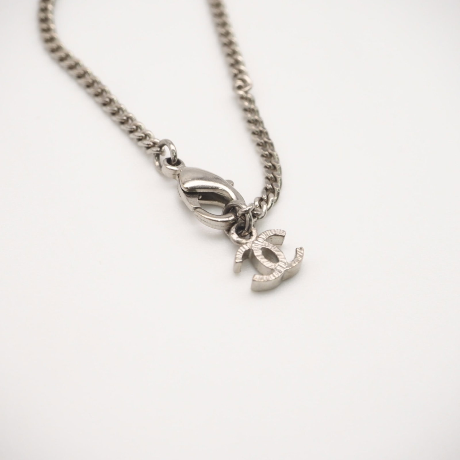 CHANEL Silver Necklace - 7