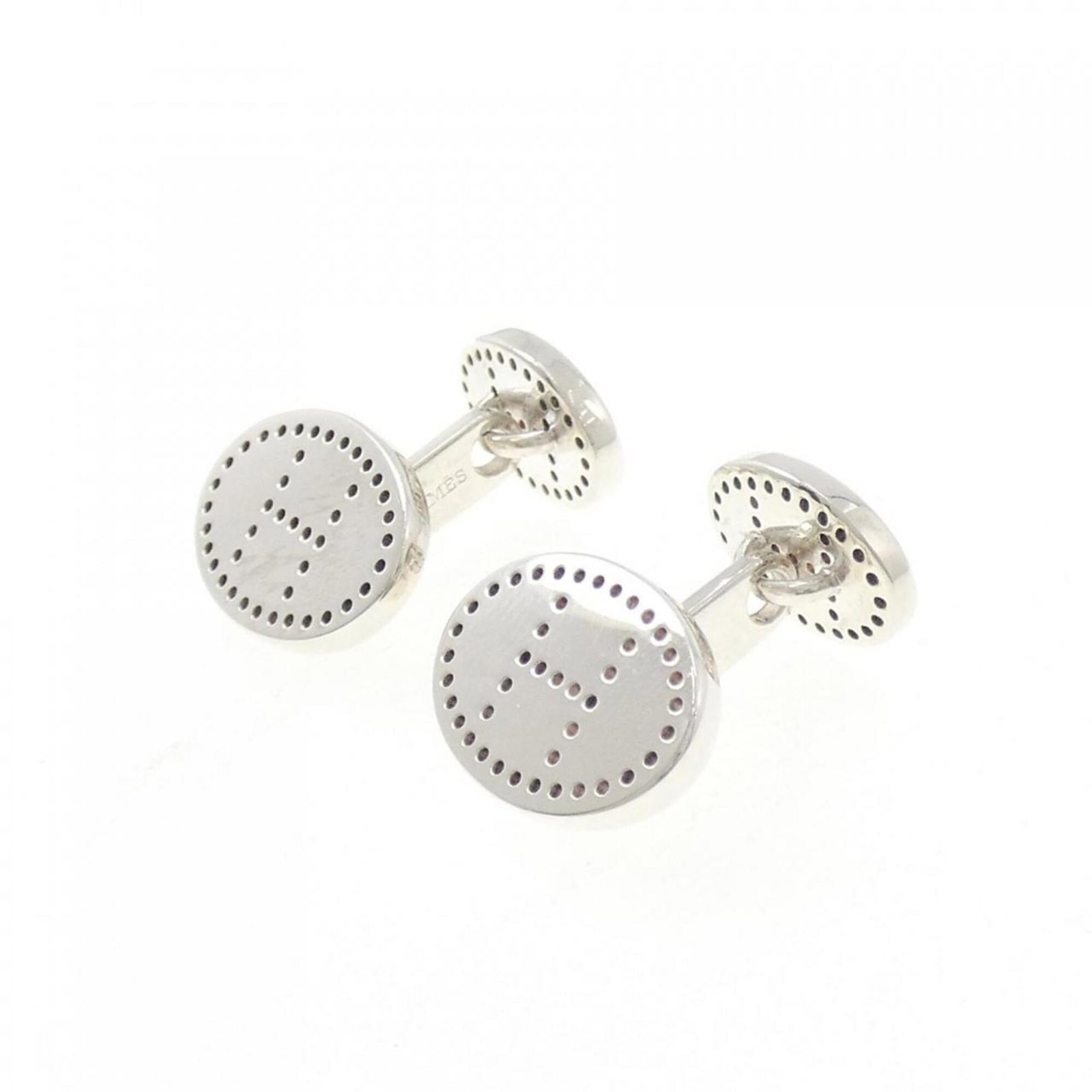 HERMES Cufflinks Silver 925 - 2