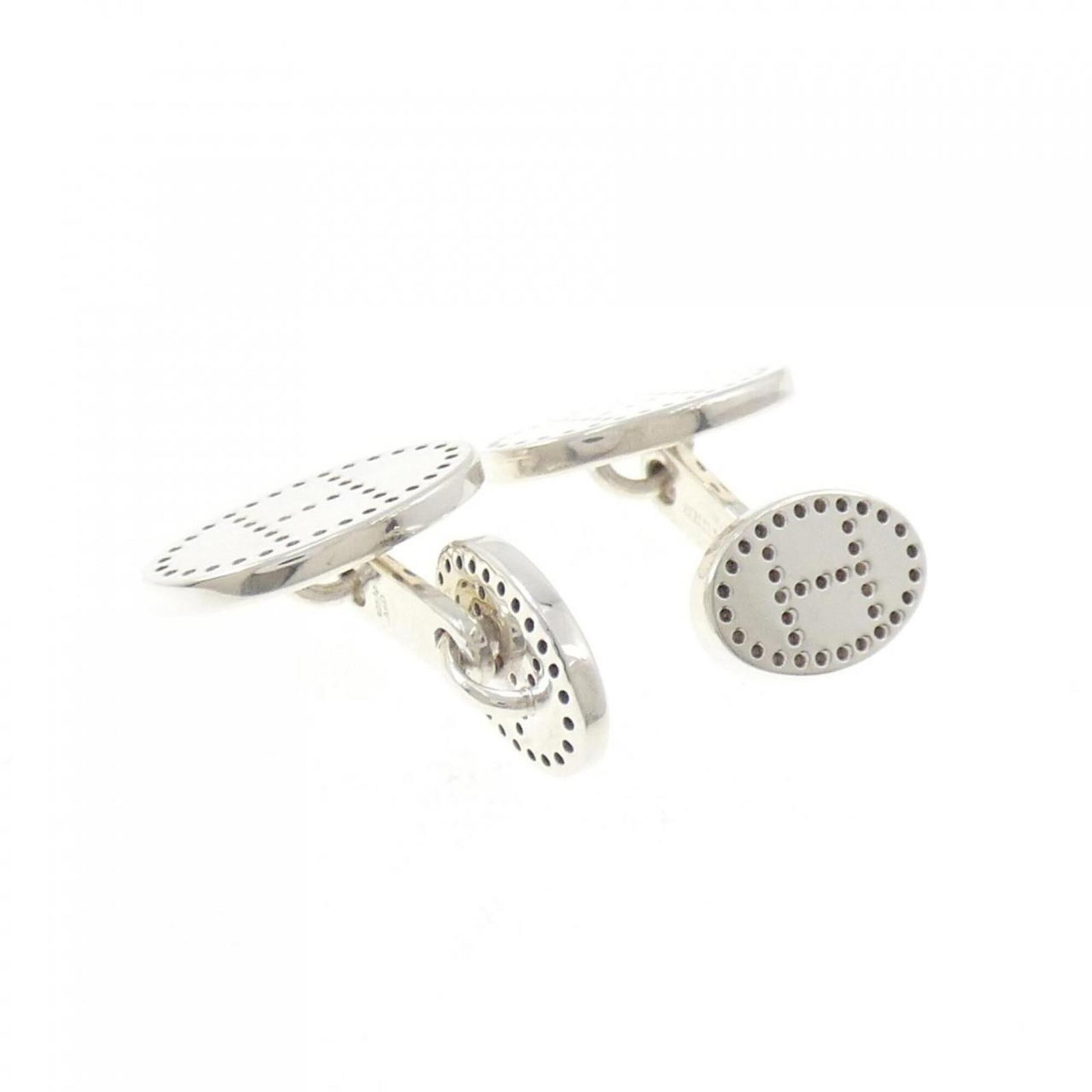 HERMES Cufflinks Silver 925 - 3
