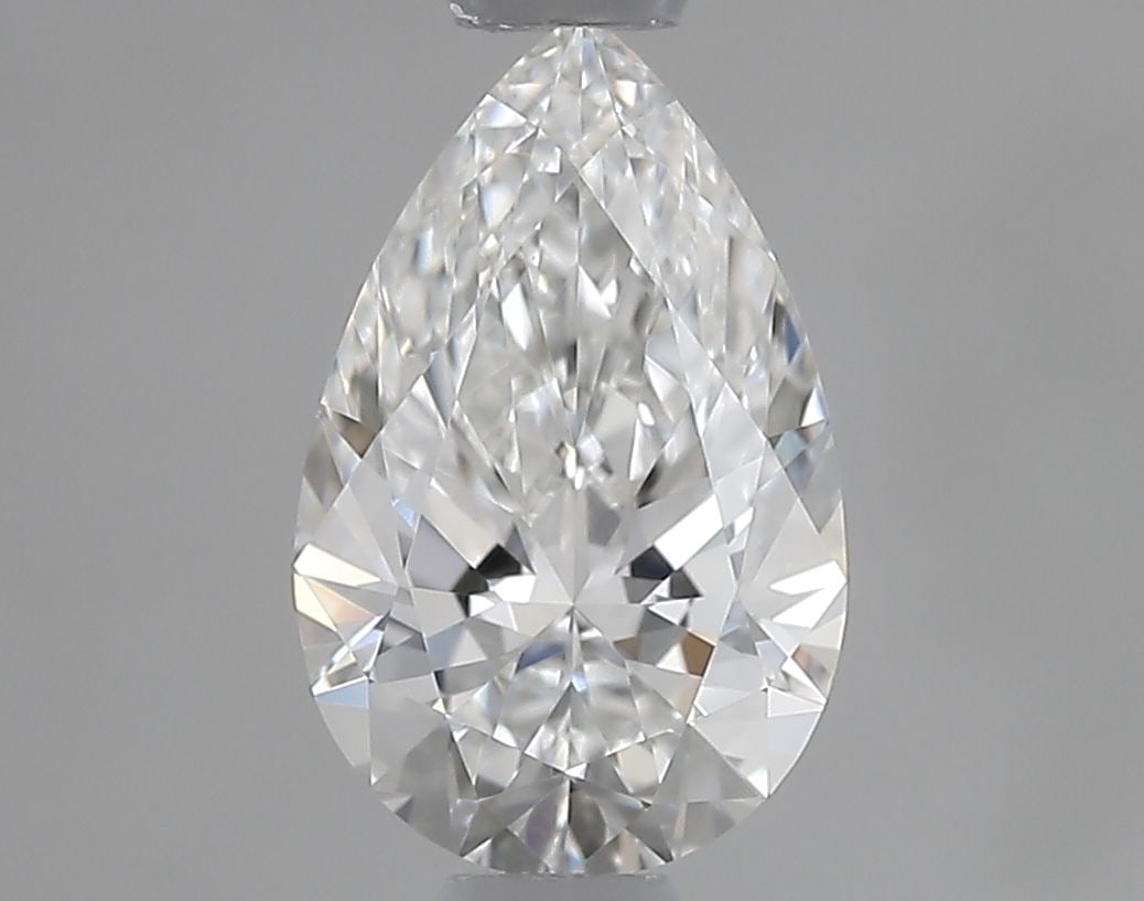 GIA Pear 0.55ct F VVS2 - Loose Natural Diamond: GIA Pear 0.55ct F VVS2 - Loose Natural Diamond GIA-certified, this 0.55ct pear-shaped diamond boasts exceptional clarity with a VVS2 grade, indicating minimal inclusions. Its F color and EX polish