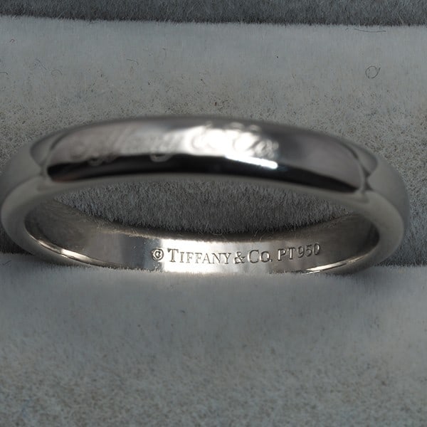 Tiffany&Co. Ring Notes Us6.5 950 Platinum - 4