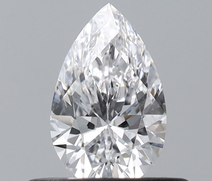 GIA Pear 0.38ct D VVS2 - Loose Natural Diamond: GIA Pear 0.38ct D VVS2 - Loose Natural Diamond GIA certification and EX polish make this 0.38ct D VVS2 pear diamond stand out. Its natural origin and exceptional clarity set it apart from lab-created
