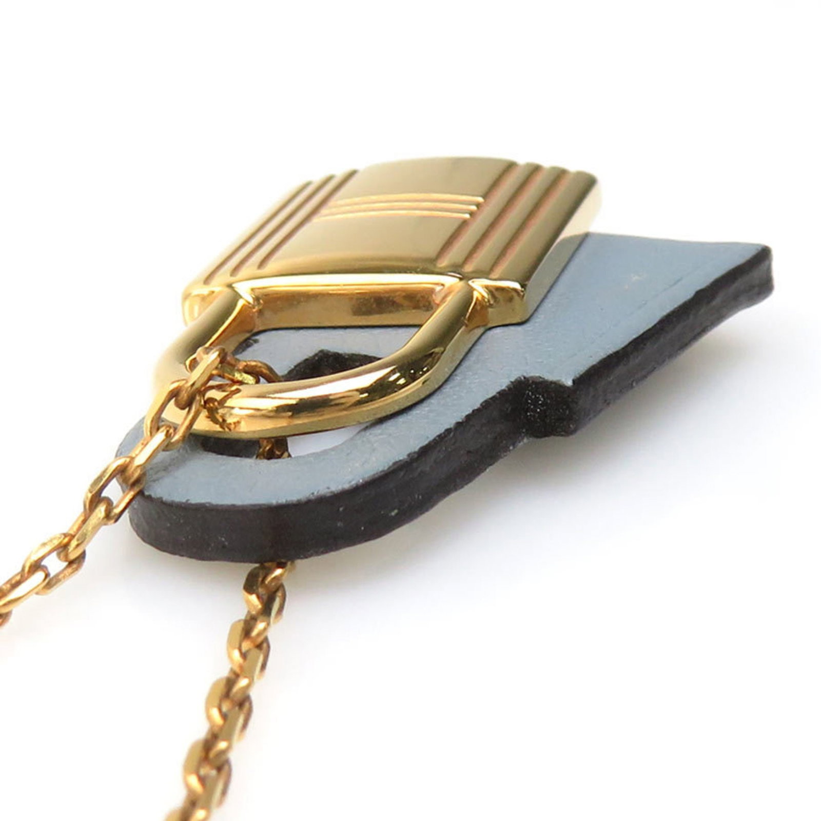 HERMES Leather Metal - 3