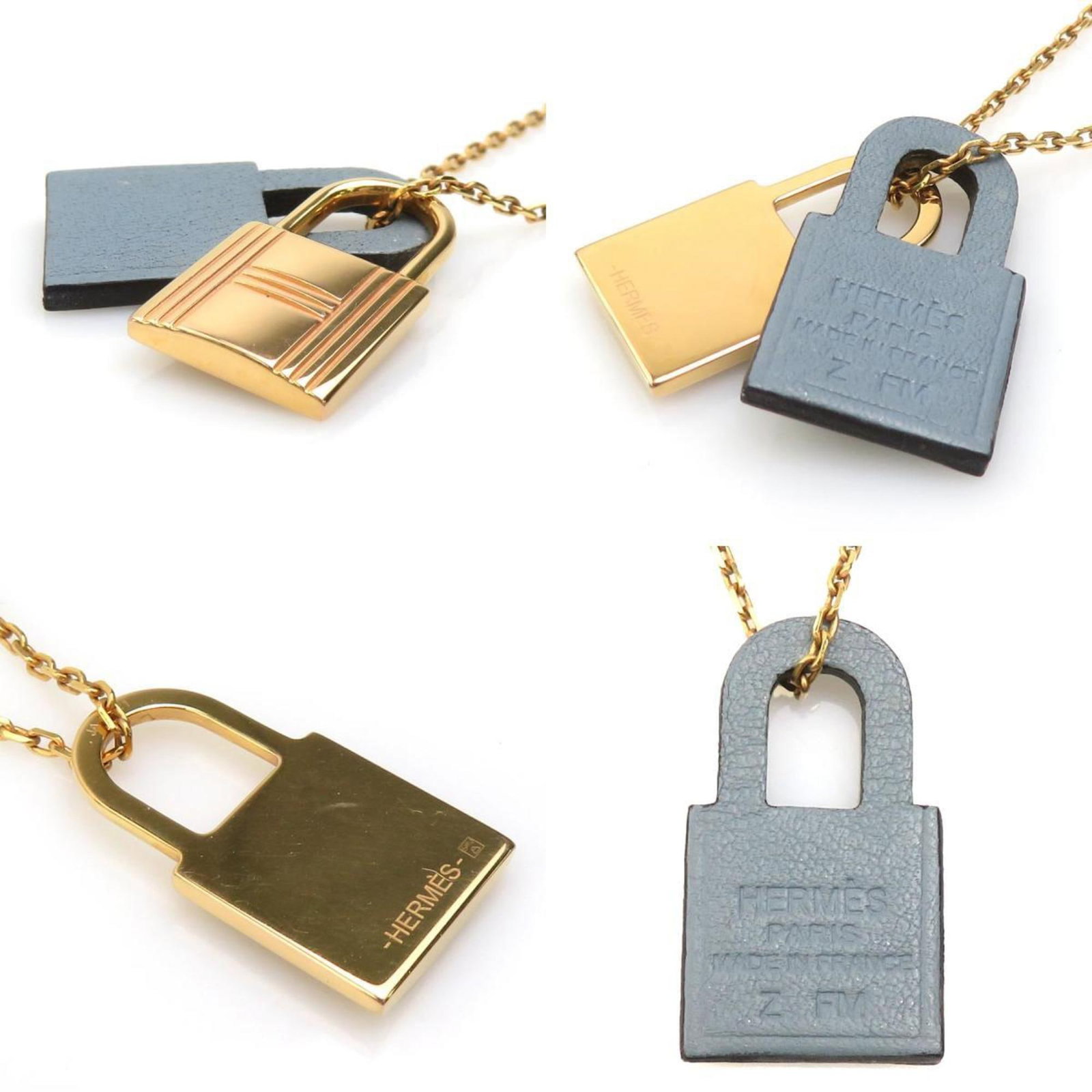 HERMES Leather Metal - 4
