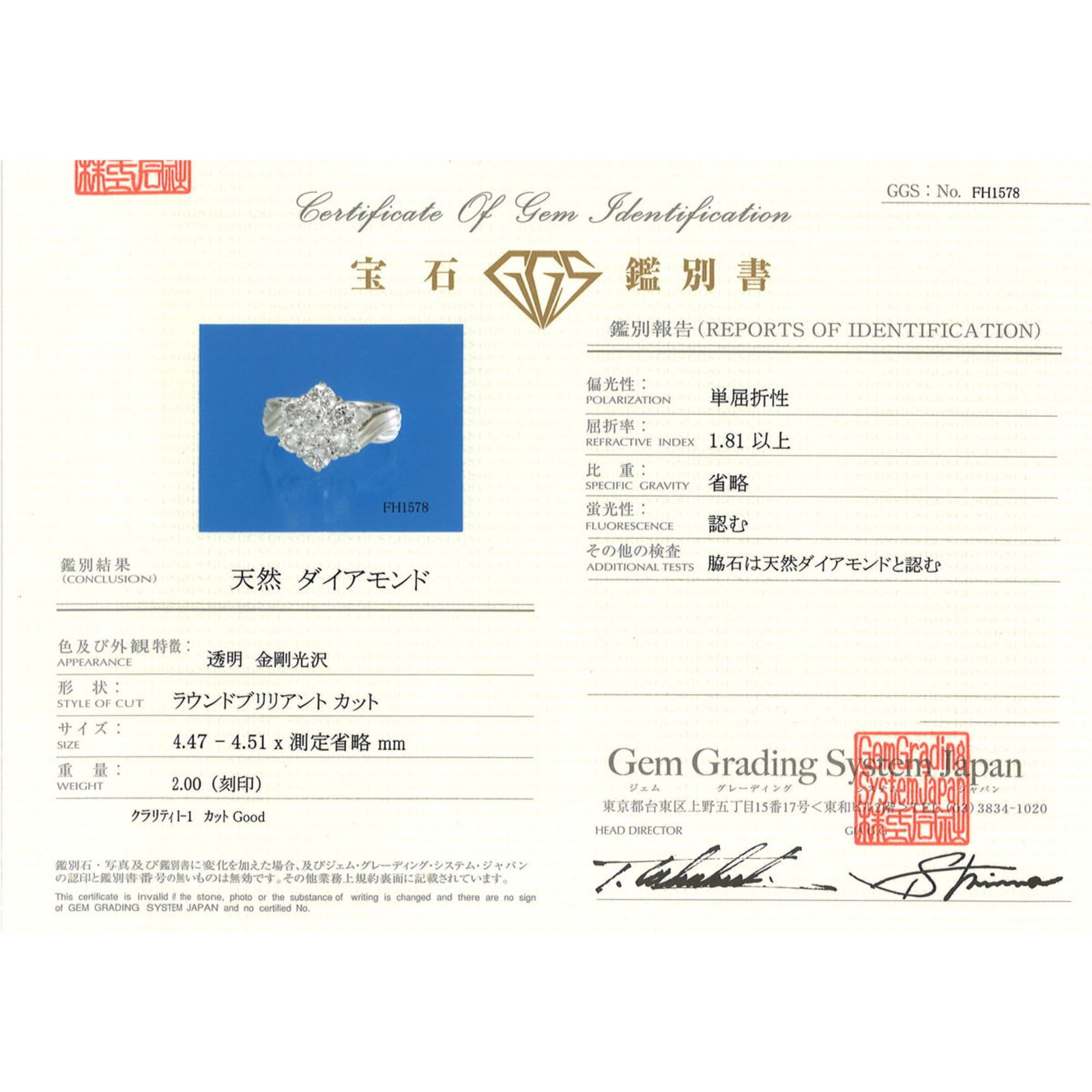 Band Ring Platinum 900 - 9