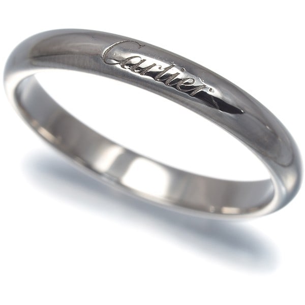 Cartier Ring C De Eu54 950 Platinum: Cartier Ring C De Eu54 950 Platinum Cartier's 950 Platinum Ring C De Eu54 boasts a sleek, platinum band with a refined 2.8mm width, making it a sophisticated accessory for any occasion. This elegant