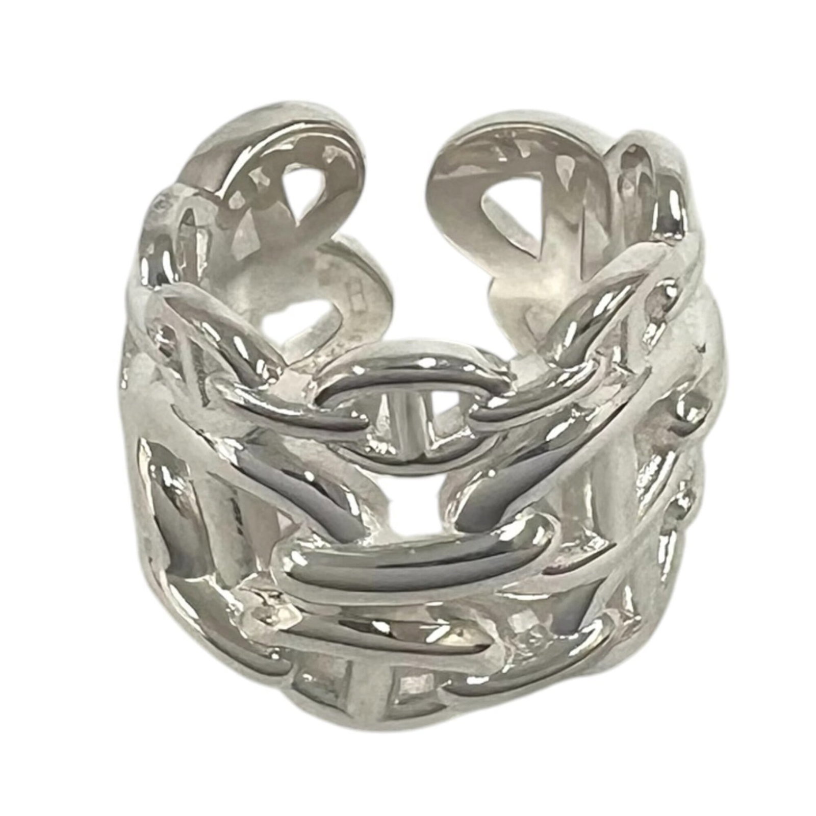 HERMES Band Ring Silver 925 - 2