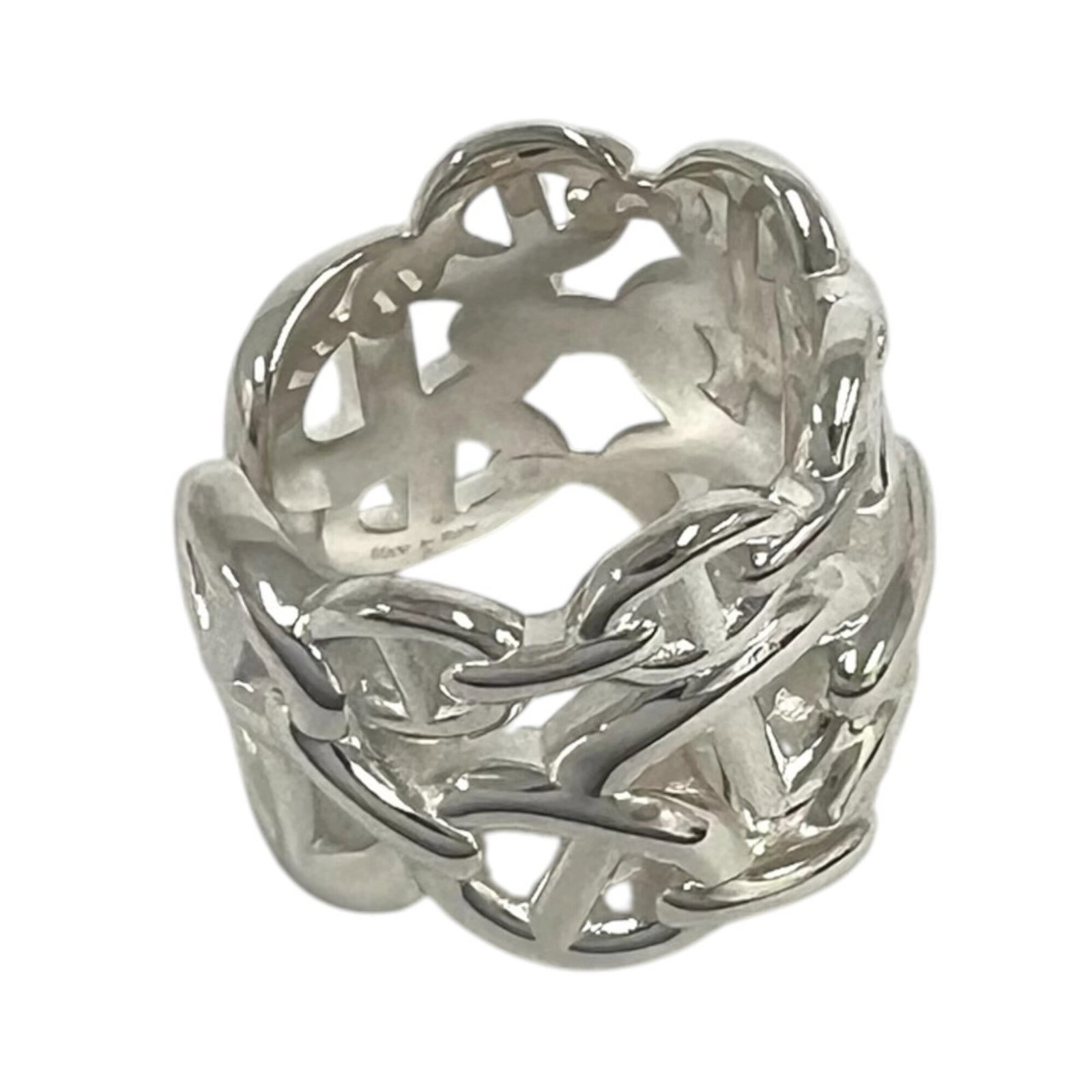 HERMES Band Ring Silver 925 - 5