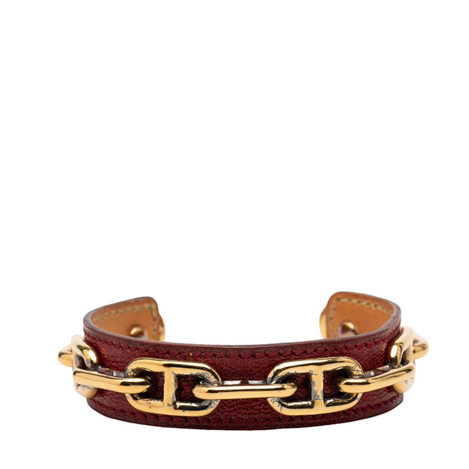 HERMES Bangle Leather