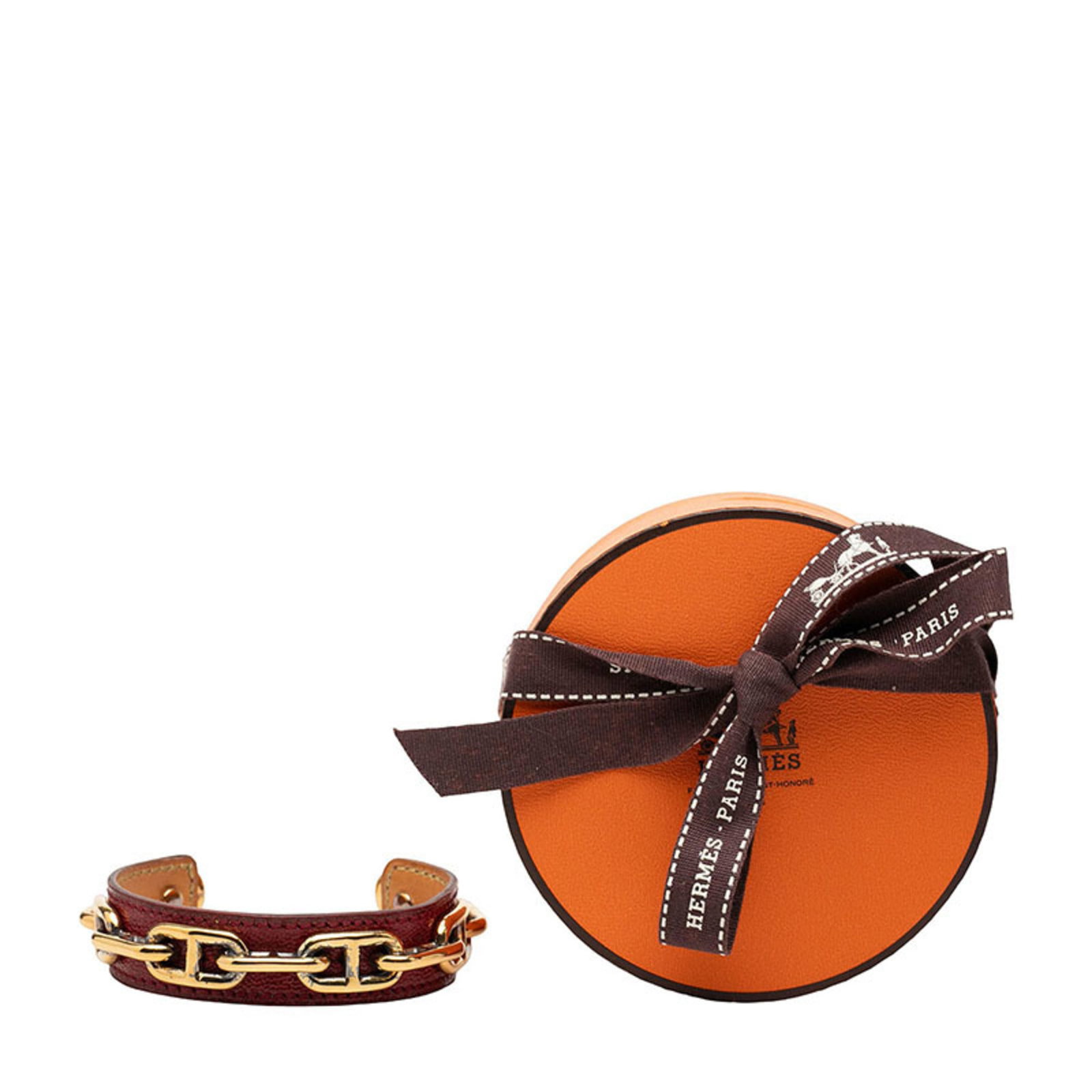 HERMES Bangle Leather - 6