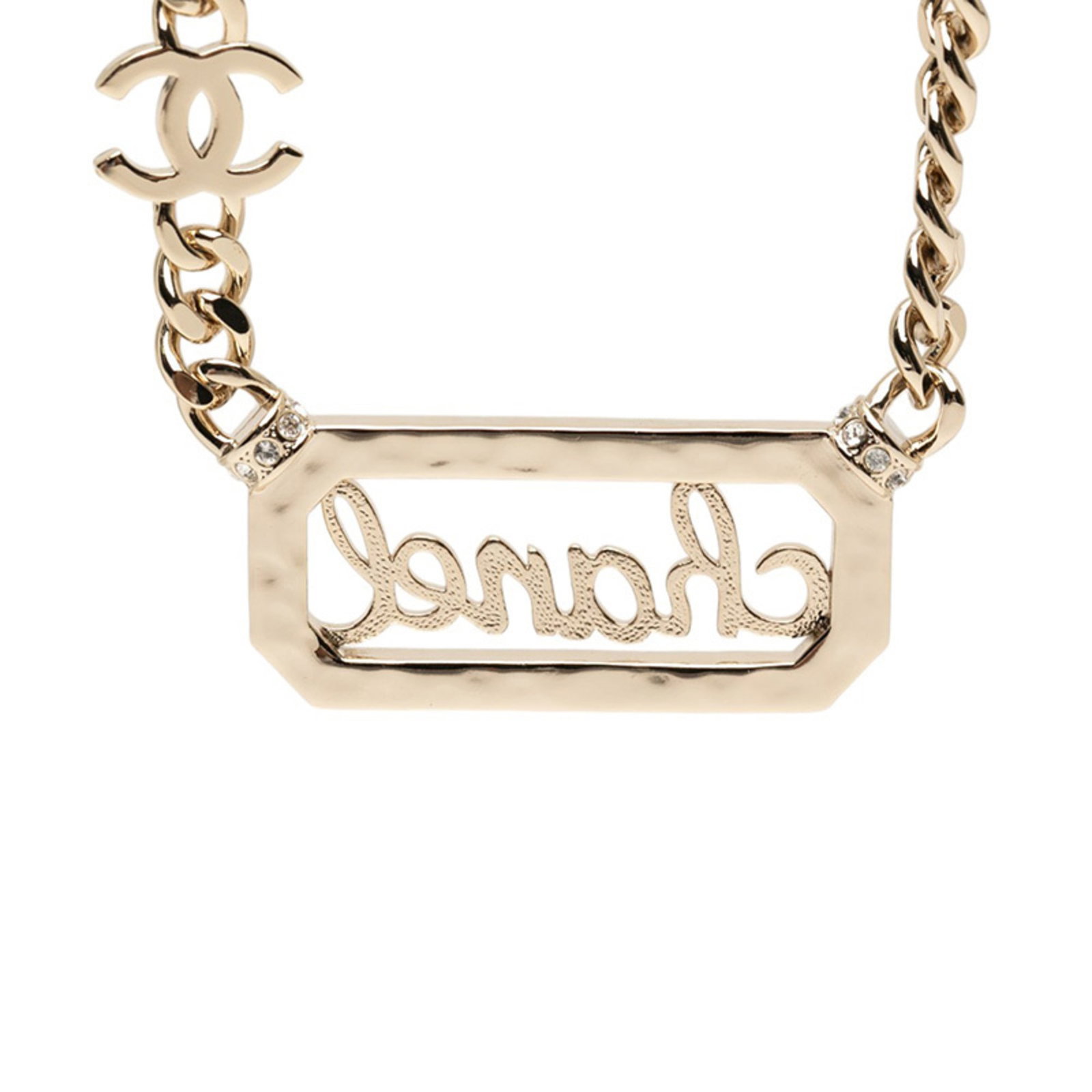 CHANEL Rhinestone Gold - 2