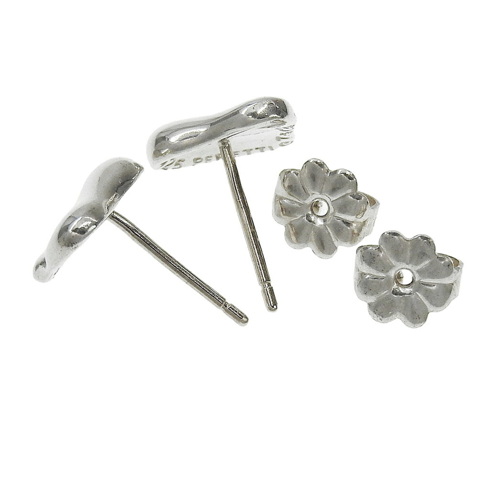TIFFANY Stud Earrings Silver 925 - 4