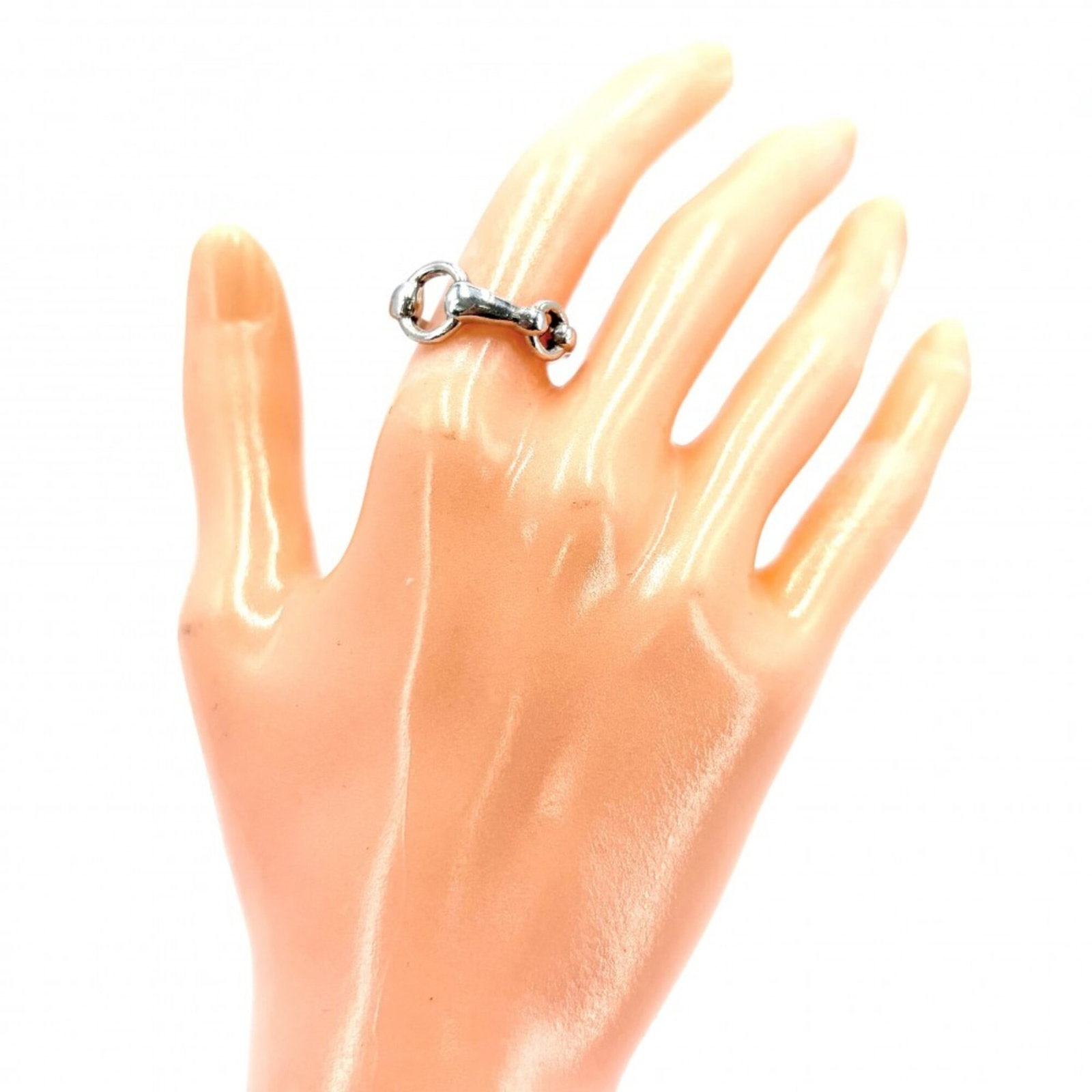 HERMES Band Ring Silver 925 - 2