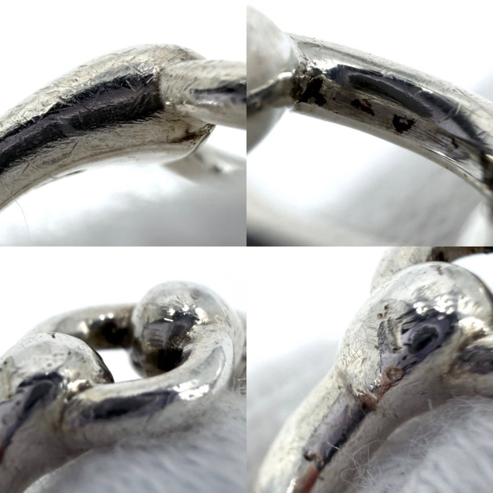 HERMES Band Ring Silver 925 - 5